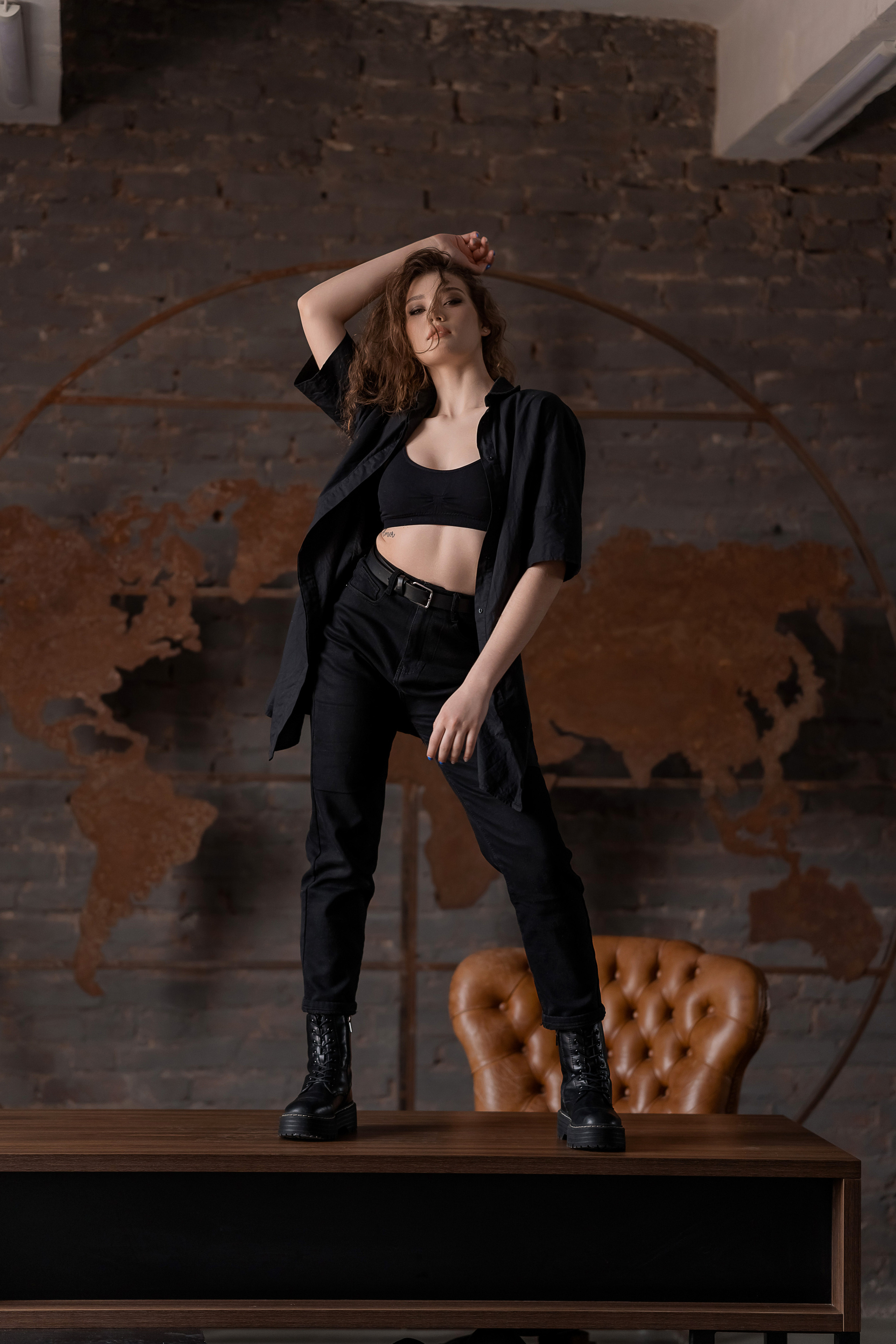 Женский портрет в темном ключе. Детский и семейный фотограф Склярова Екатерина