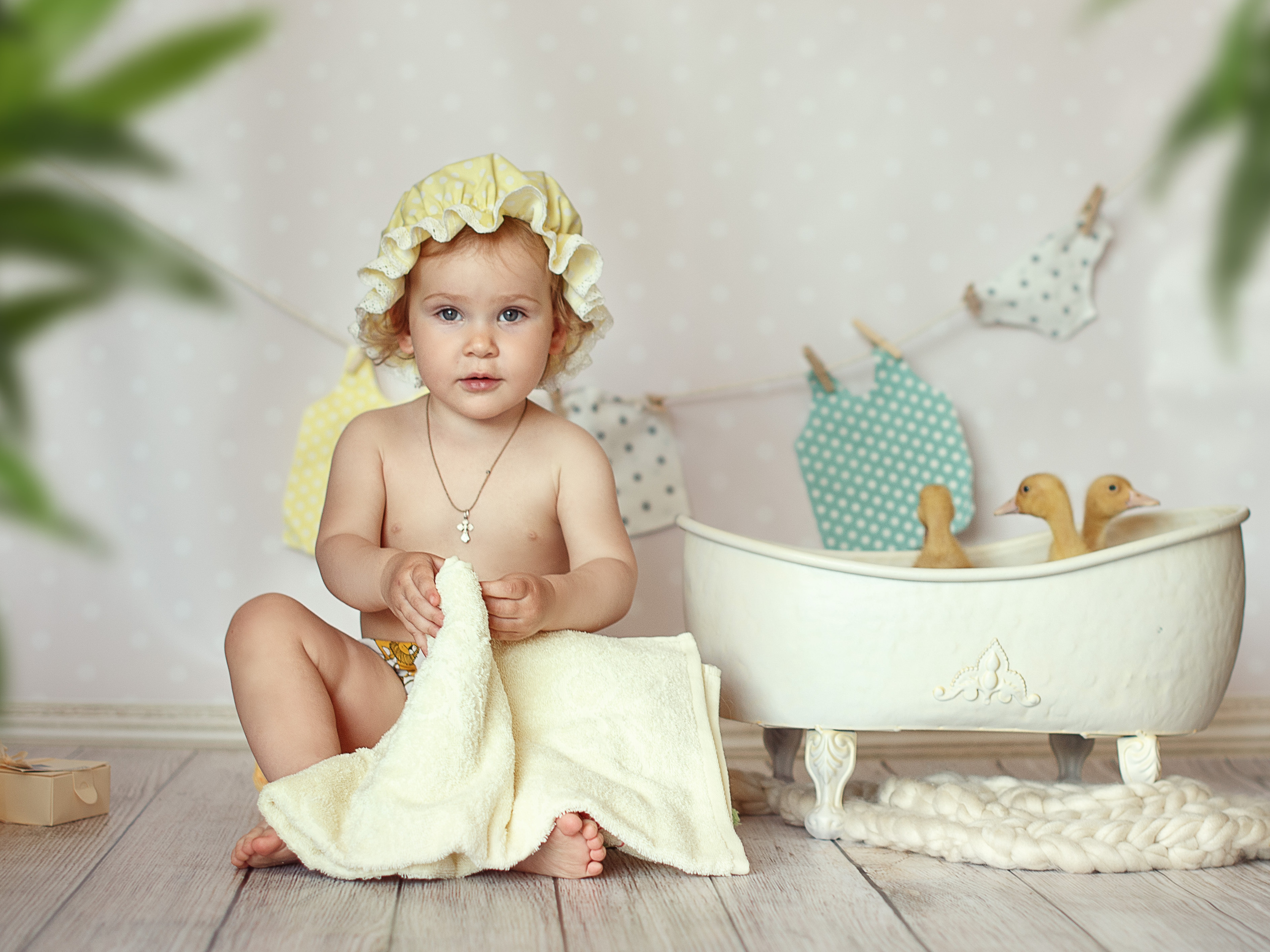 Фотопроект для малышей — утята. Детский и семейный фотограф Склярова Екатерина