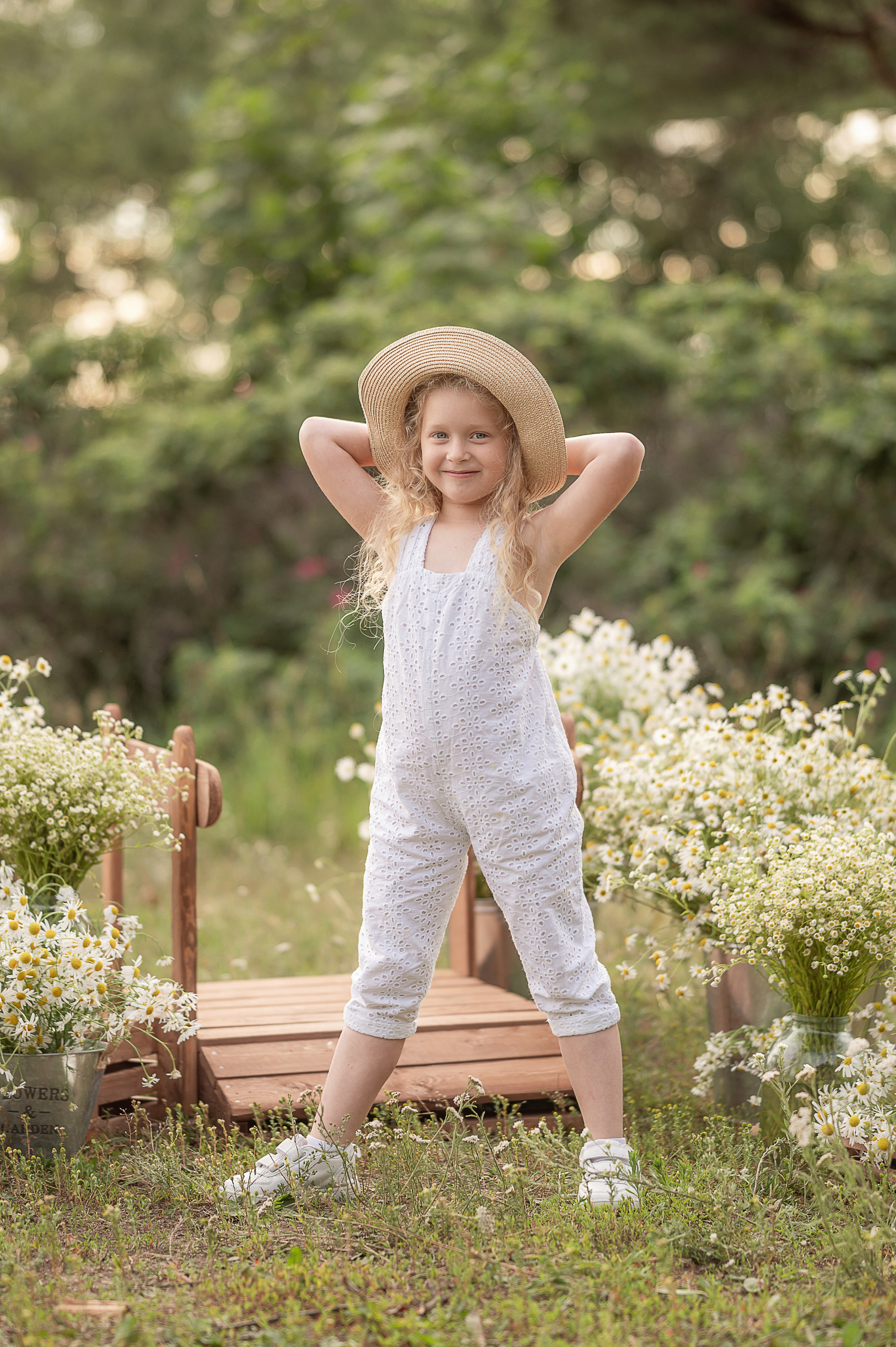 Детский фотопроект Ромашки. Детский и семейный фотограф Склярова Екатерина