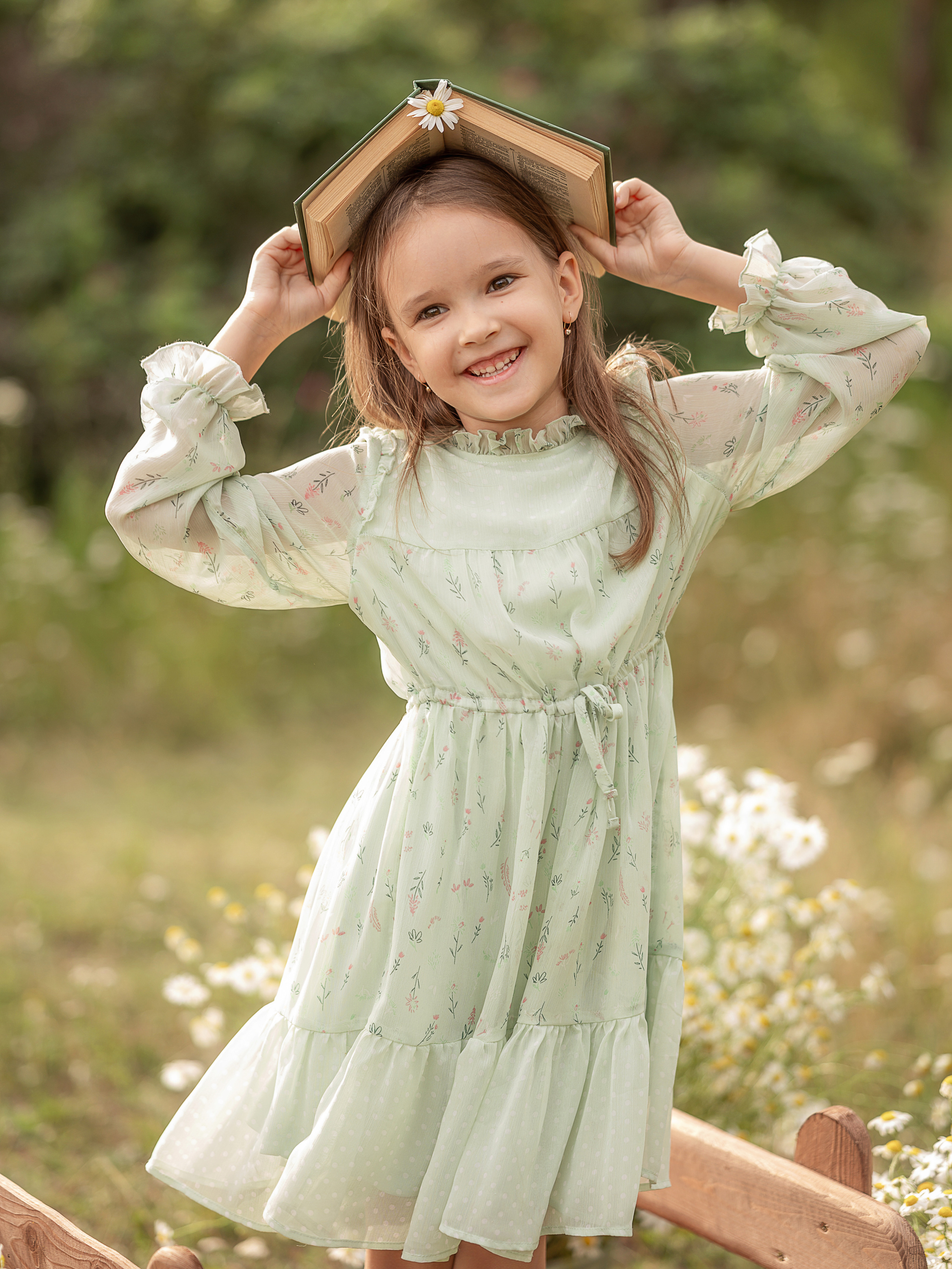 Детский фотопроект Ромашки. Детский и семейный фотограф Склярова Екатерина