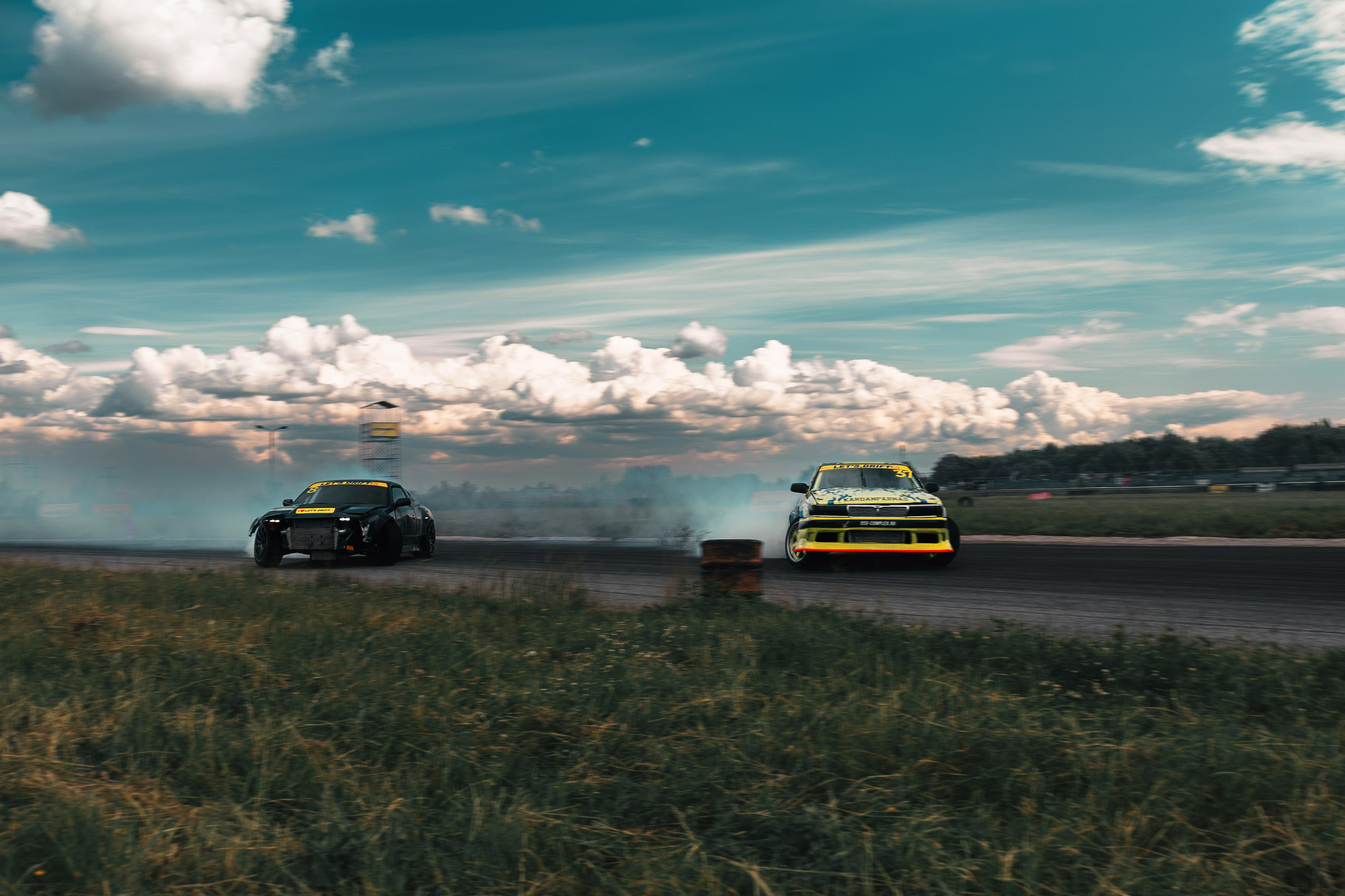 Фоторепортаж с «Больших Гонок» — дрифт, драг, звук