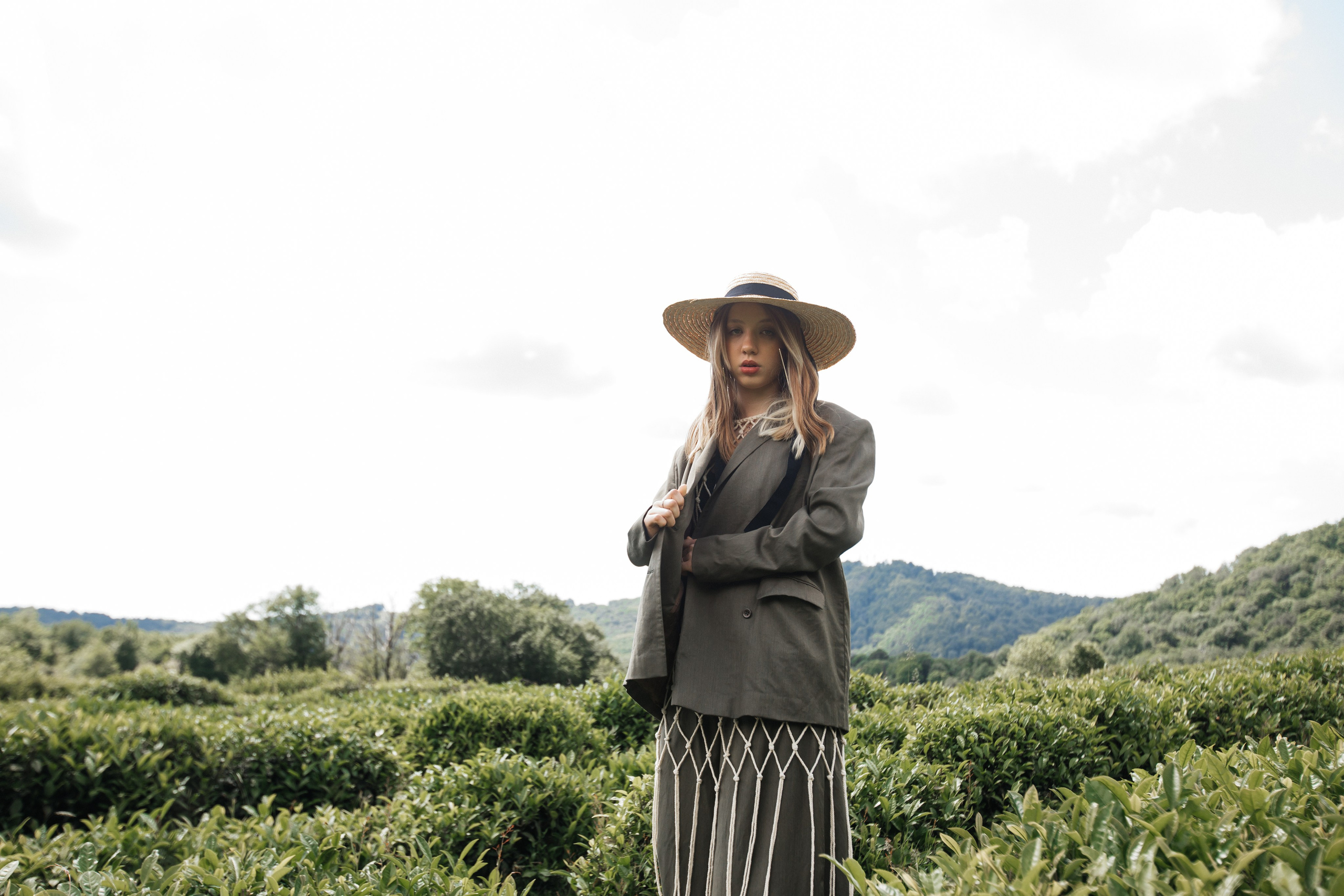Tea plantation. Efimova Model Agency