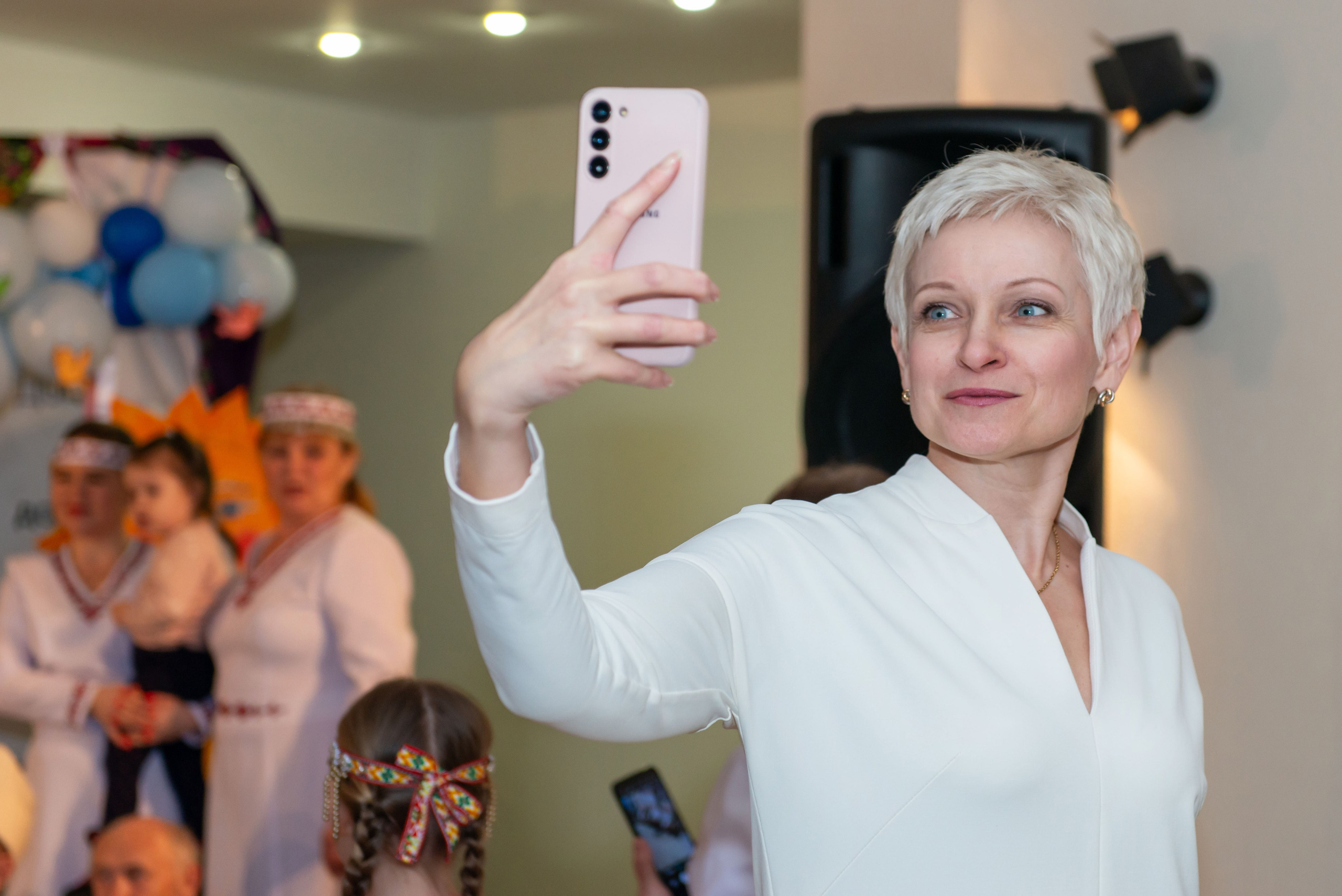 Съёмка в Доме кино