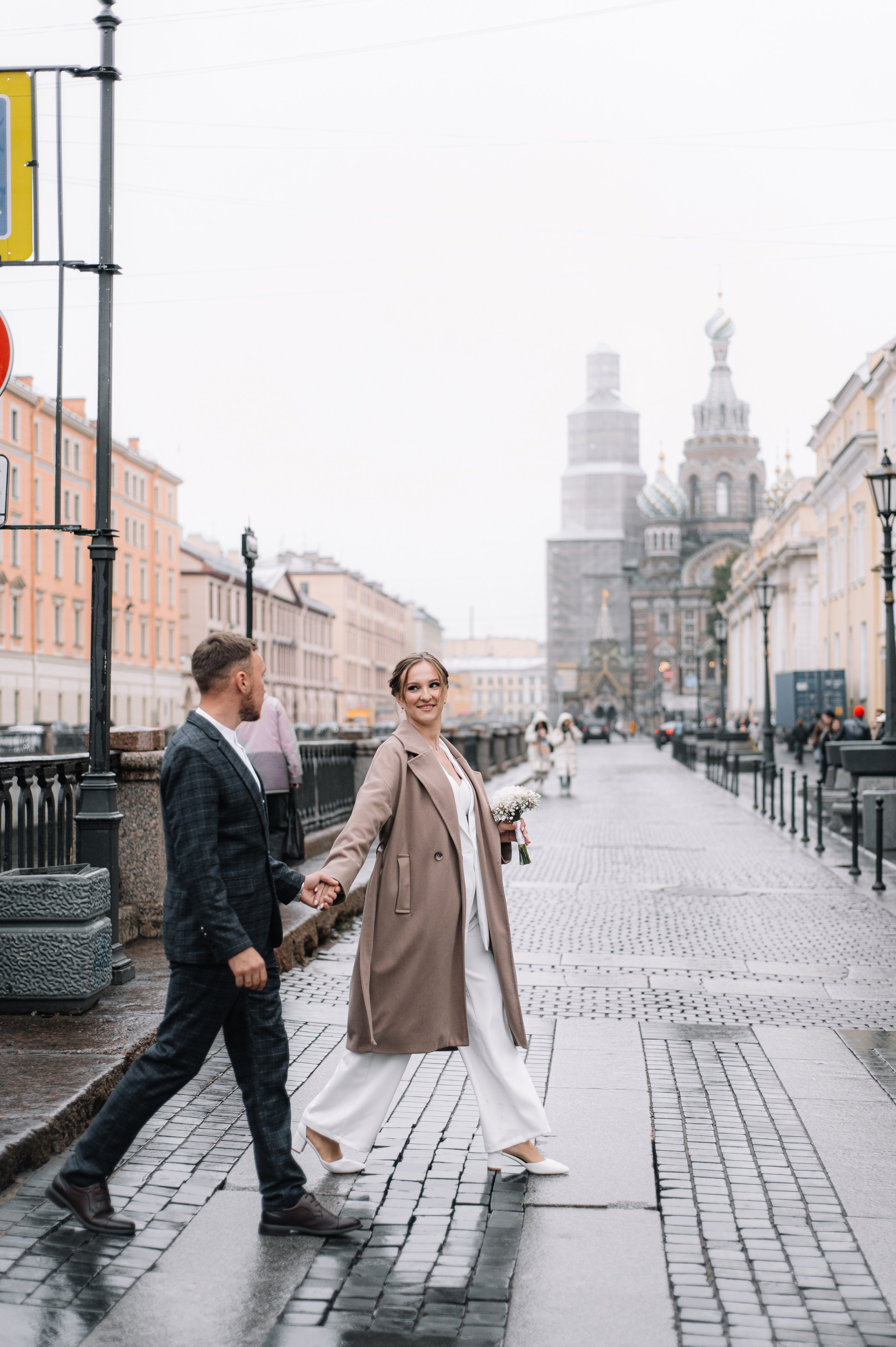 Свадебная прогулка Александра и Анастасии. Семейный и свадебный фотограф в Санкт-Петербурге Юлия Мельникова