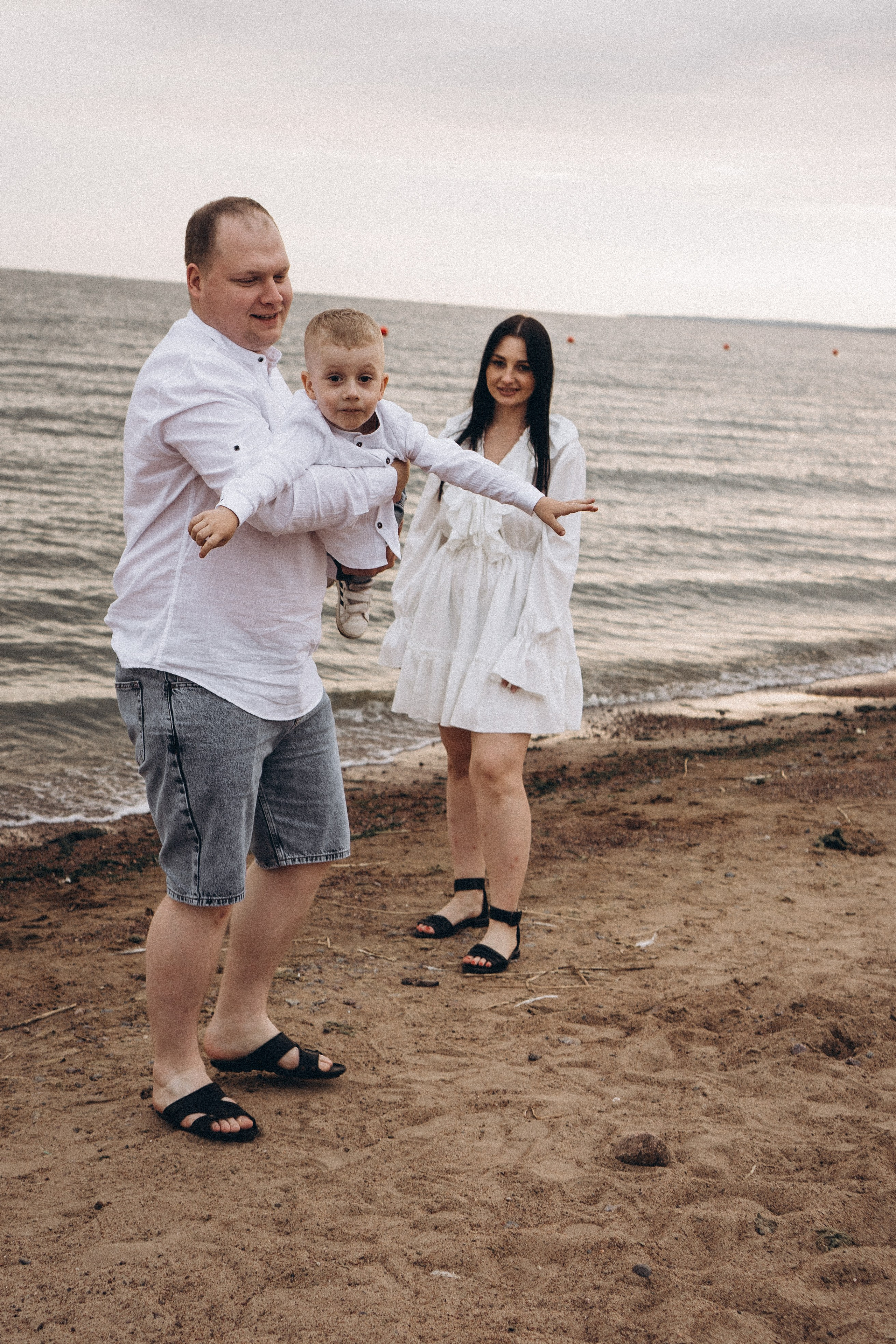 Семейная история на берегу залива. Профессиональный фотограф, Санкт-Петербург — Виктория Богомолова