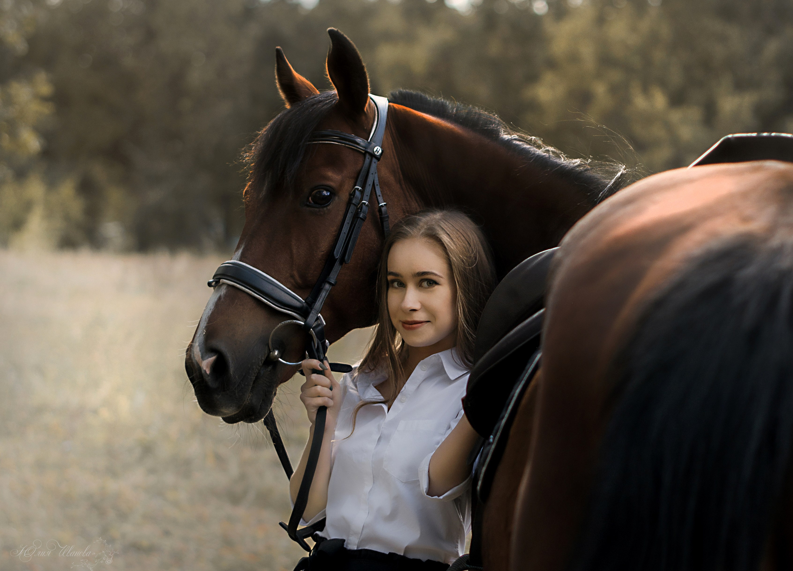 Ксения и Ватикан. Конный фотограф в Саратове Юлия Иванова