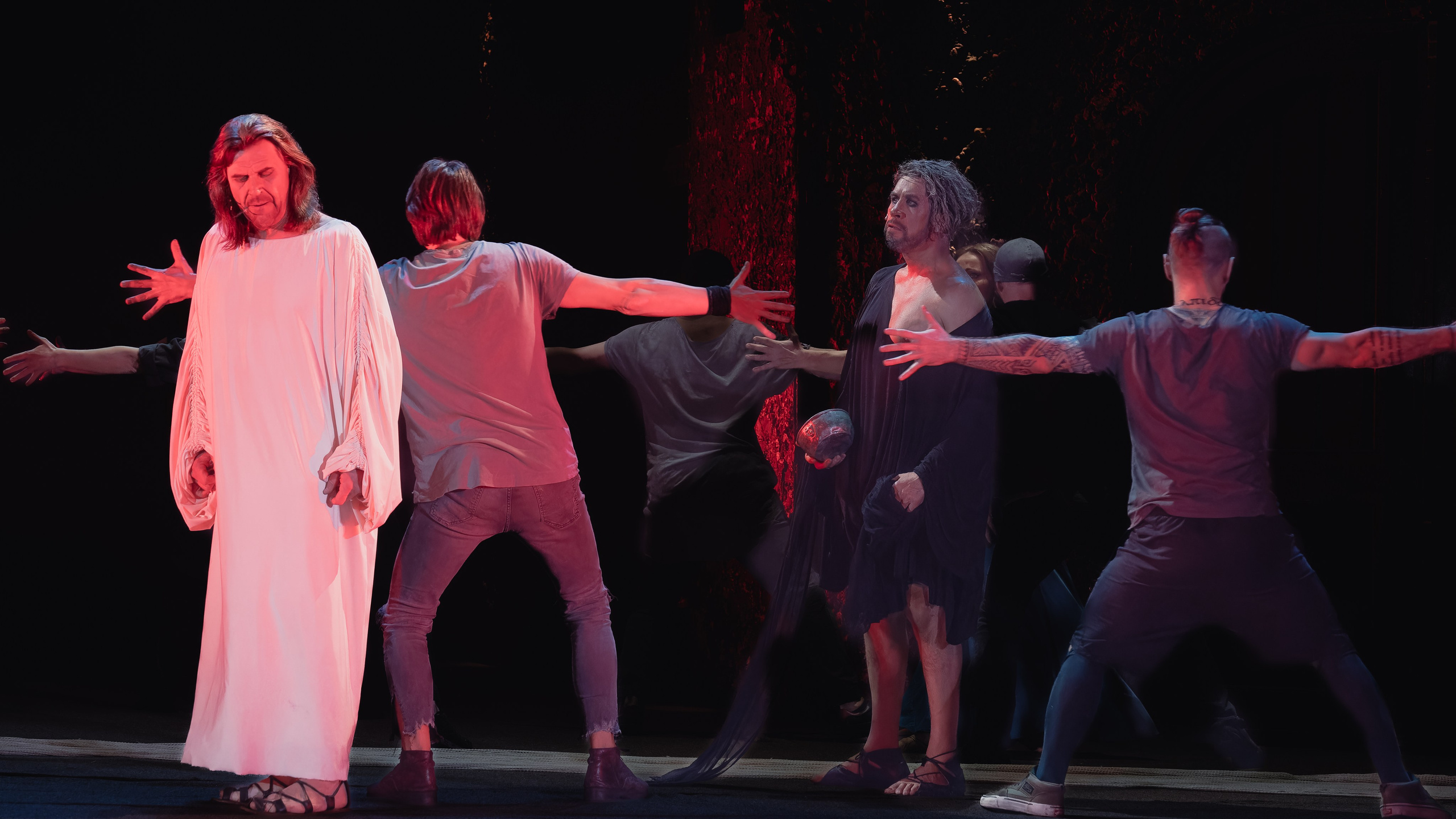 Театр Моссовета: Иисус Христос — Суперзвезда — 33 года на сцене. Сайт фотографа Сергея Абрамова