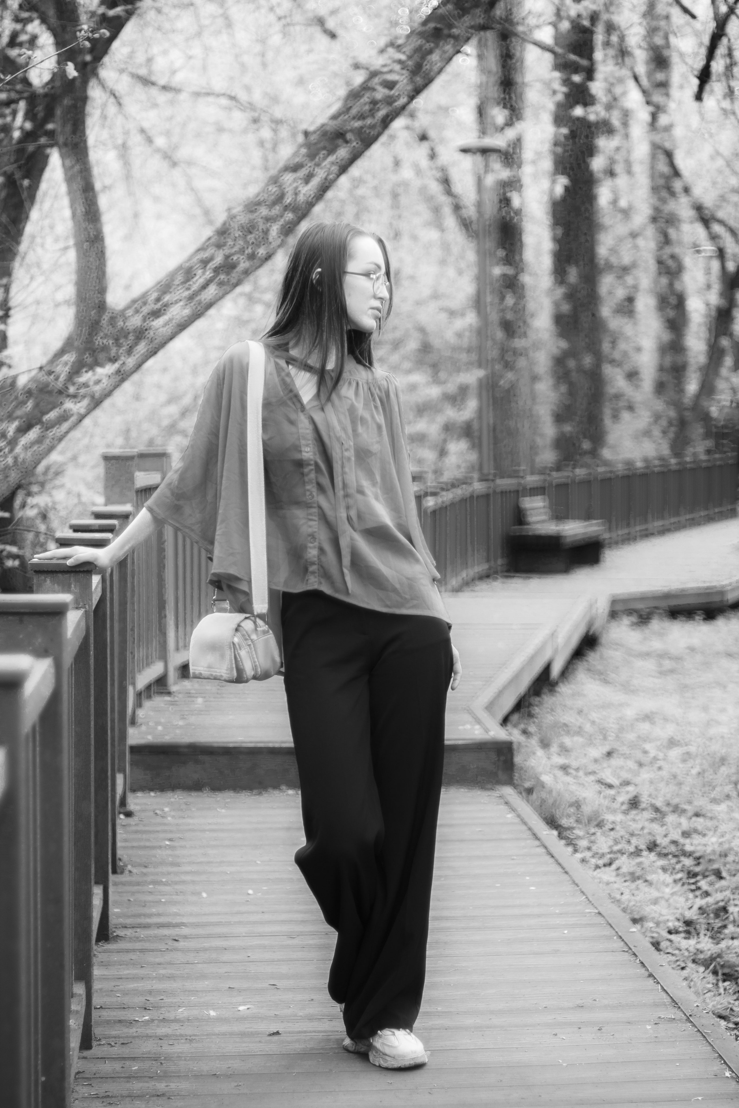 ЧБ. Фотограф Соня с Земли