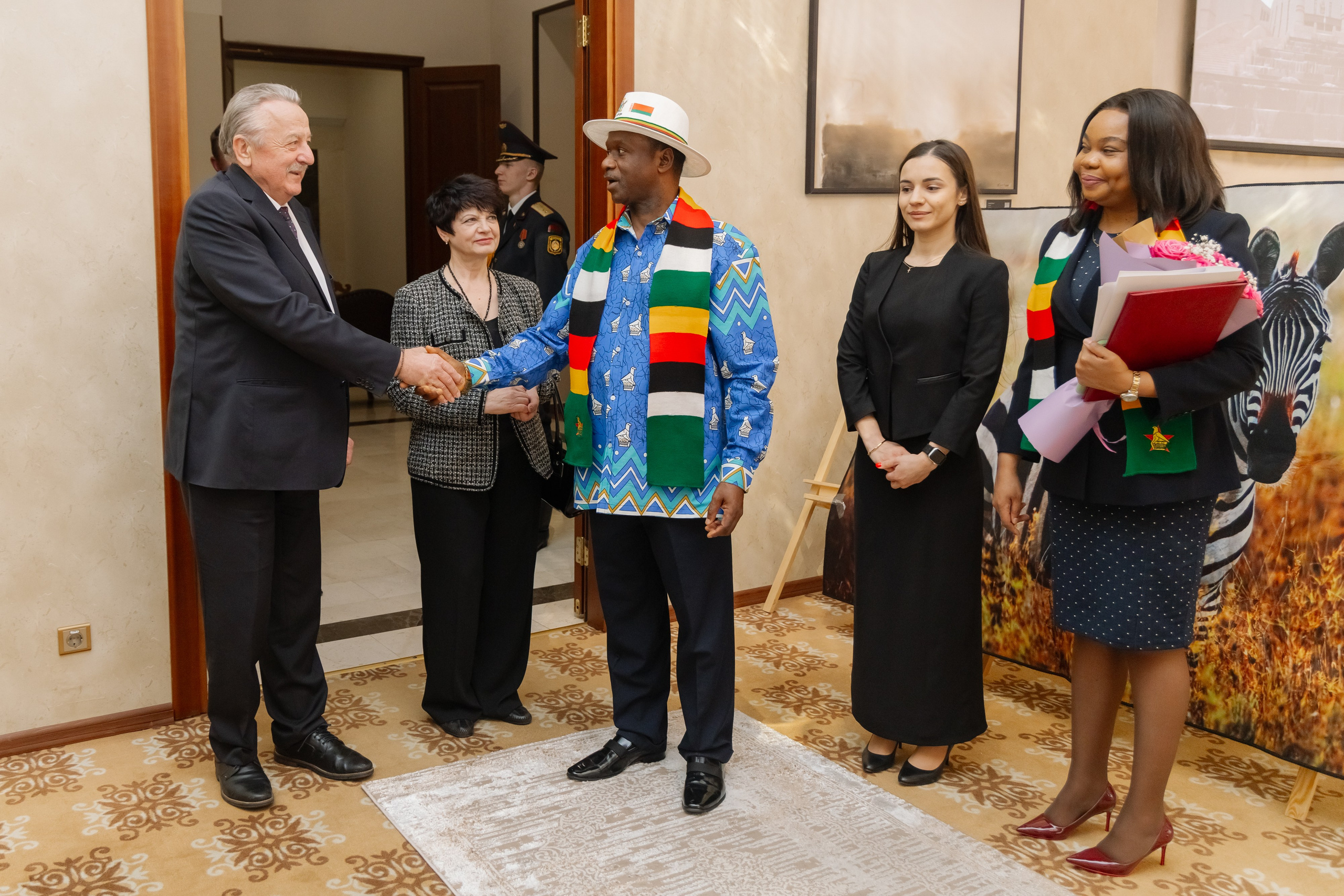 Фотосъемка делегации Посольства Зимбабве в Минске. Свадебный фотограф в Минске/Беларуси Сергей Спиридонов