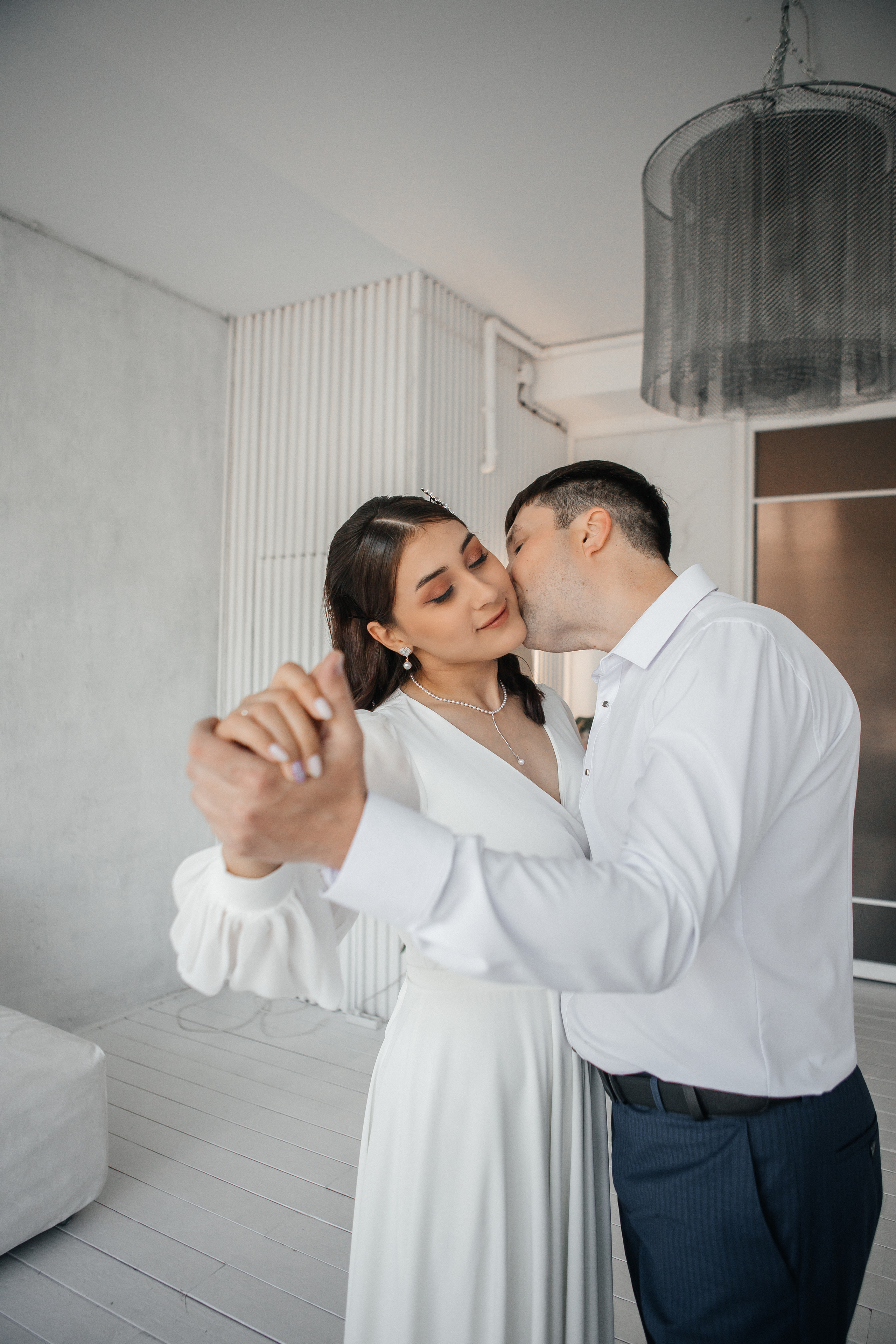 Свадебная фотосессия в студии. Дарья Белякова. Свадебный, детский и семейный фотограф в городе Бийск