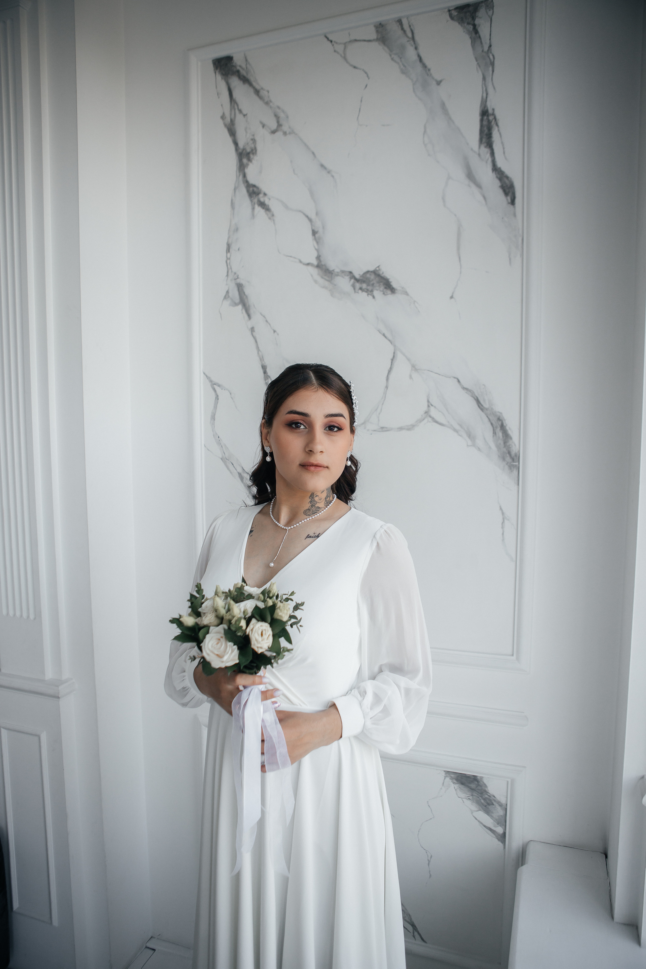 Свадебная фотосессия в студии. Дарья Белякова. Свадебный, детский и семейный фотограф в городе Бийск