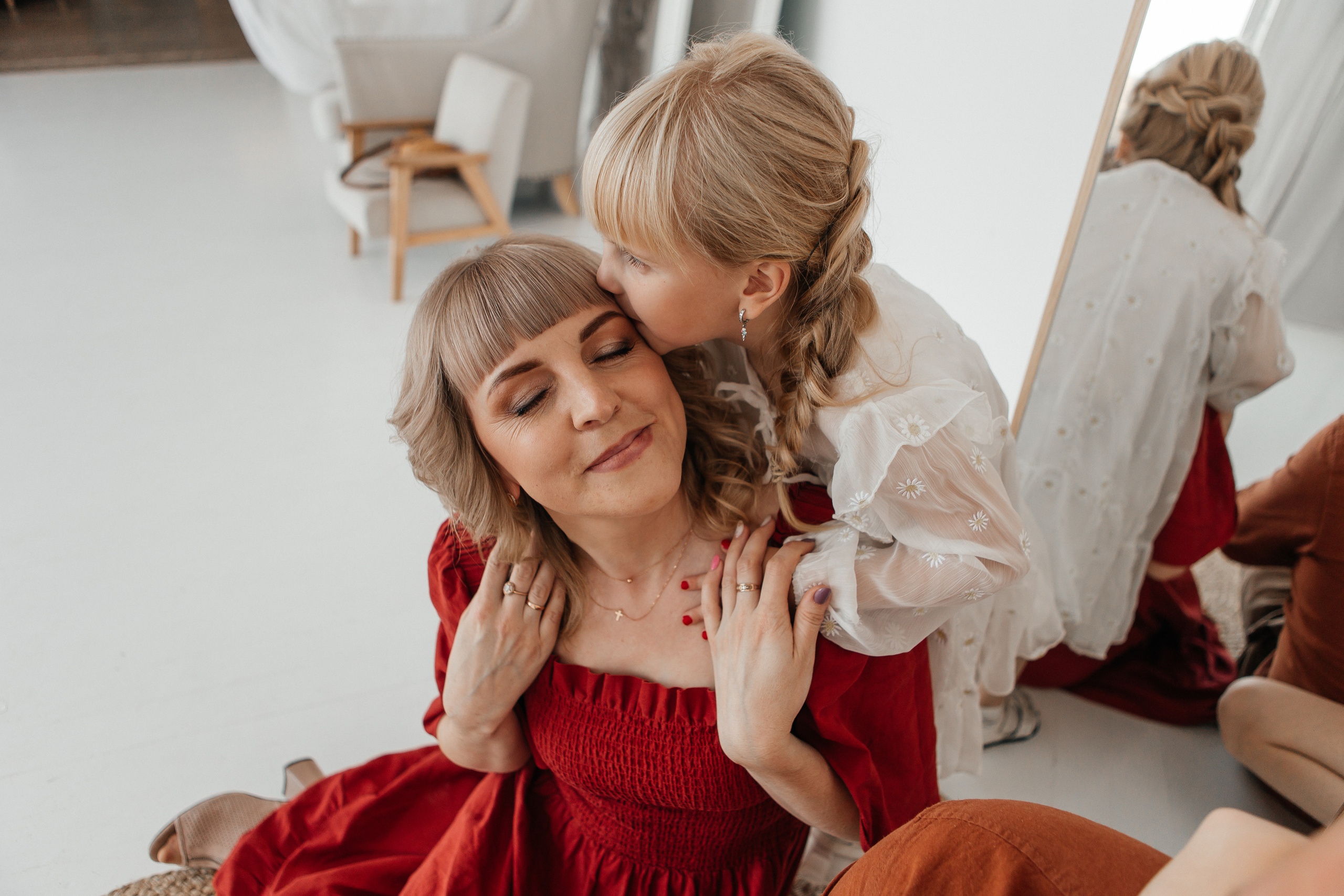 Семейная фотосессия в студии. Дарья Белякова. Свадебный, детский и семейный фотограф в городе Бийск