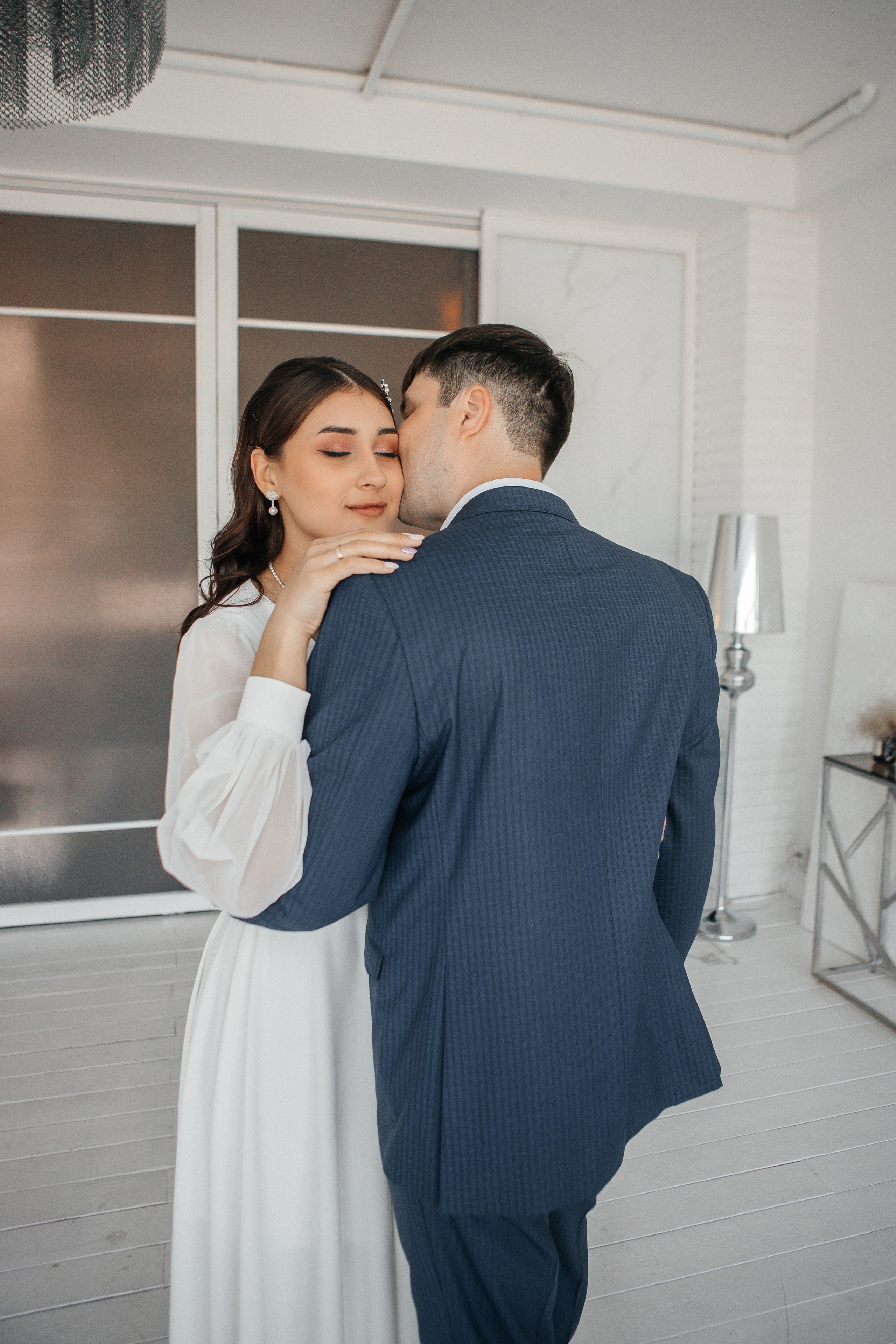 Свадебная фотосессия в студии. Дарья Белякова. Свадебный, детский и семейный фотограф в городе Бийск