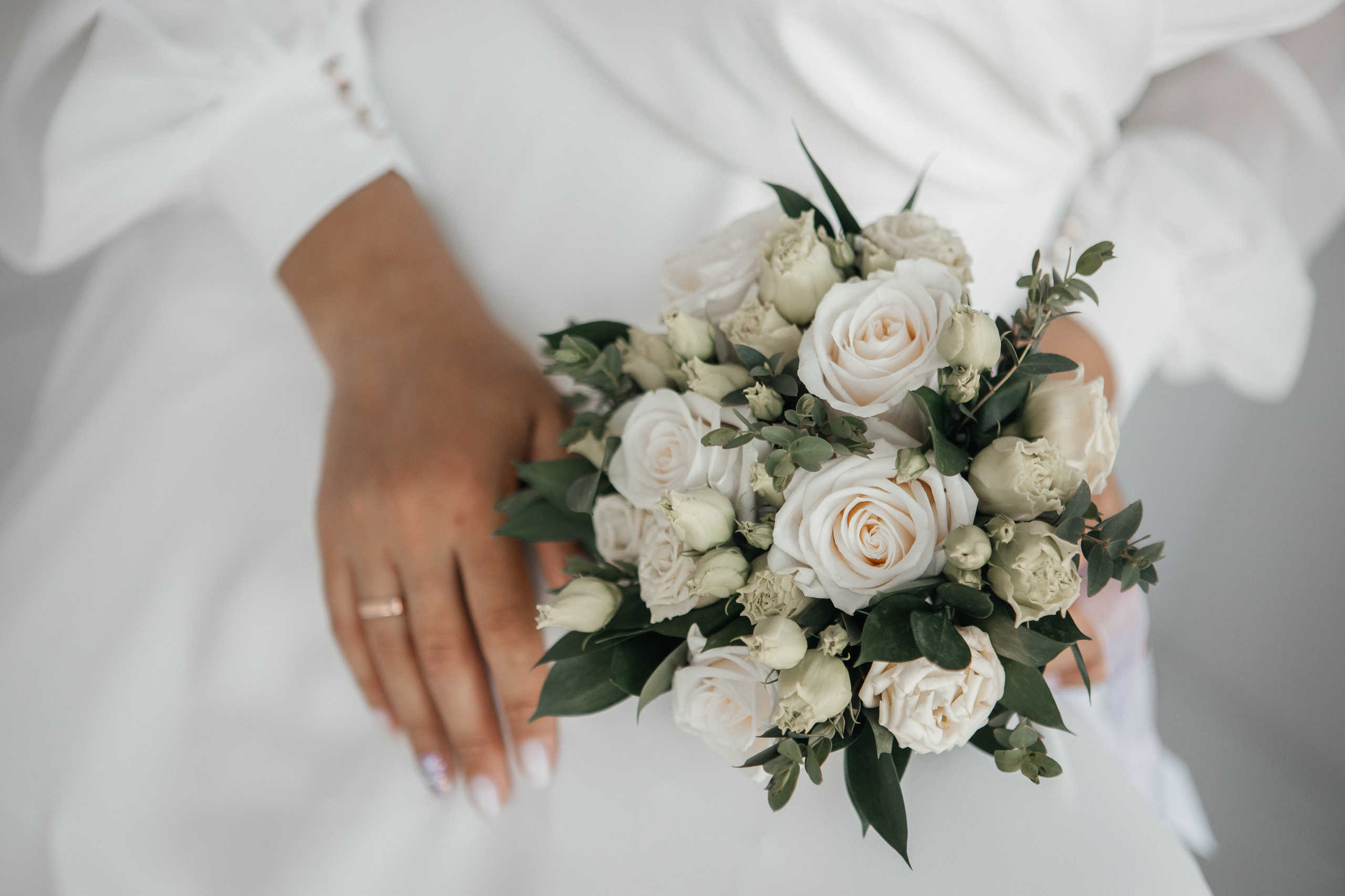 Свадебная фотосессия в студии. Дарья Белякова. Свадебный, детский и семейный фотограф в городе Бийск