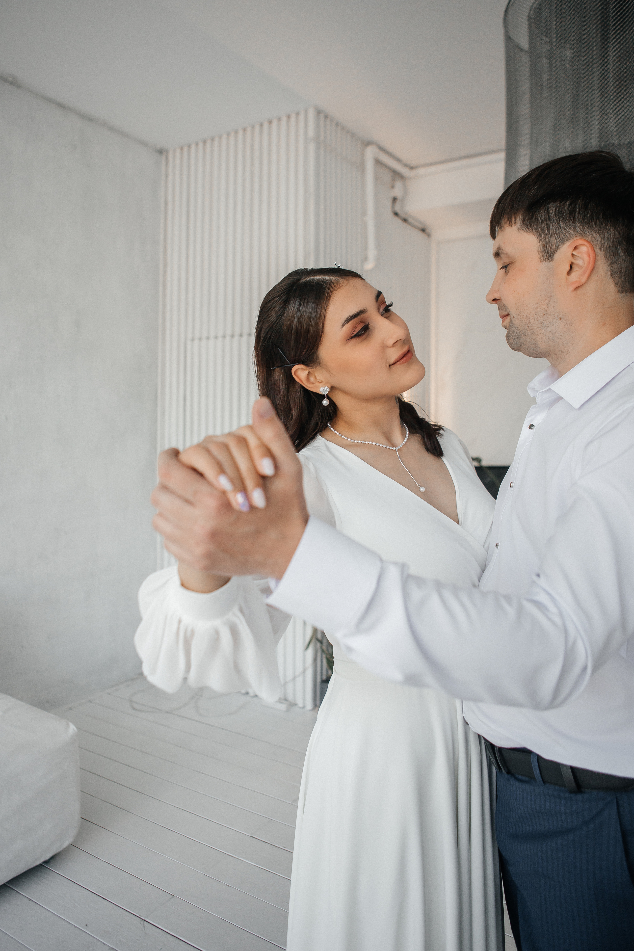 Свадебная фотосессия в студии. Дарья Белякова. Свадебный, детский и семейный фотограф в городе Бийск