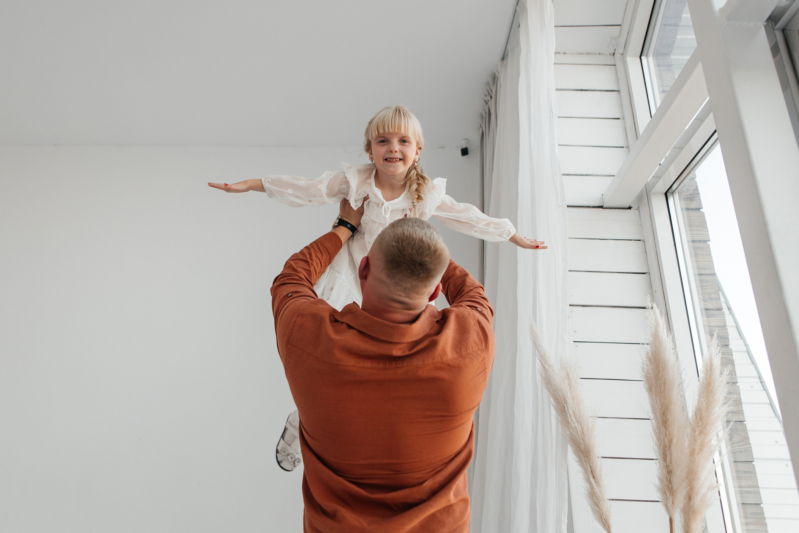 Семейная фотосессия в студии. Дарья Белякова. Свадебный, детский и семейный фотограф в городе Бийск