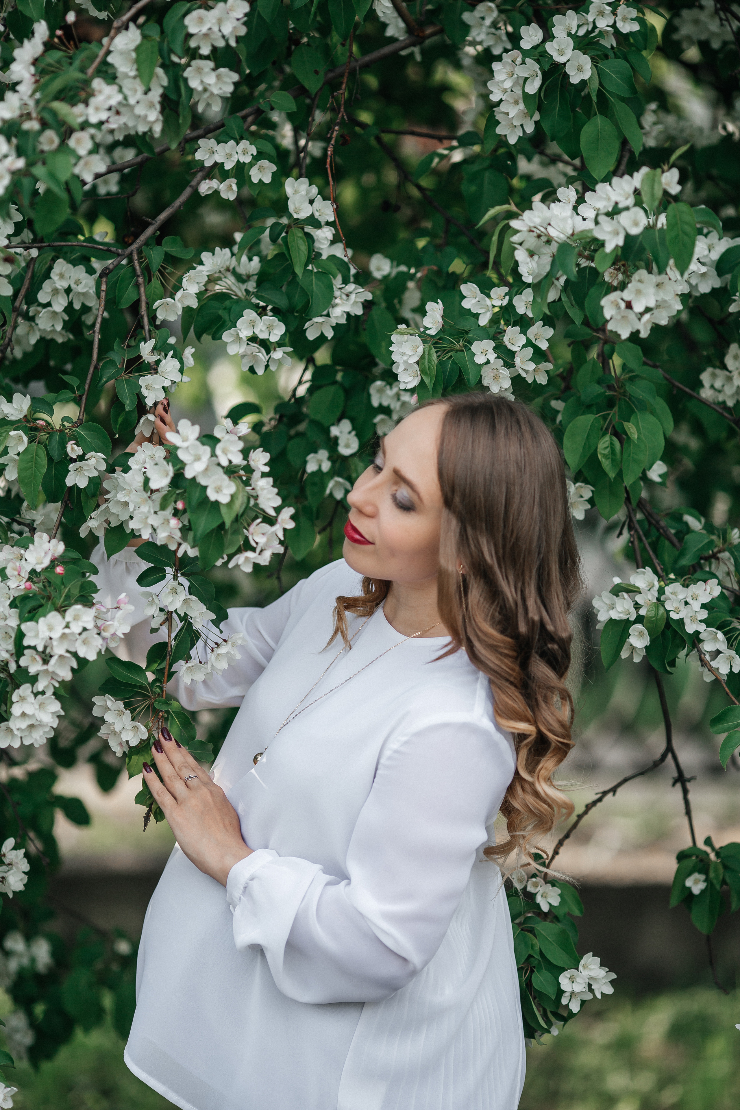 Фотосессия в цвету. Дарья Белякова. Свадебный, детский и семейный фотограф в городе Бийск