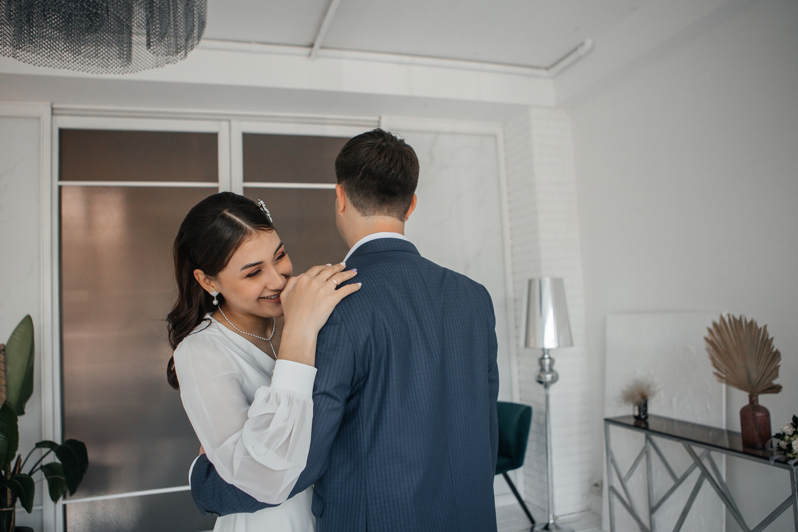 Свадебная фотосессия в студии. Дарья Белякова. Свадебный, детский и семейный фотограф в городе Бийск