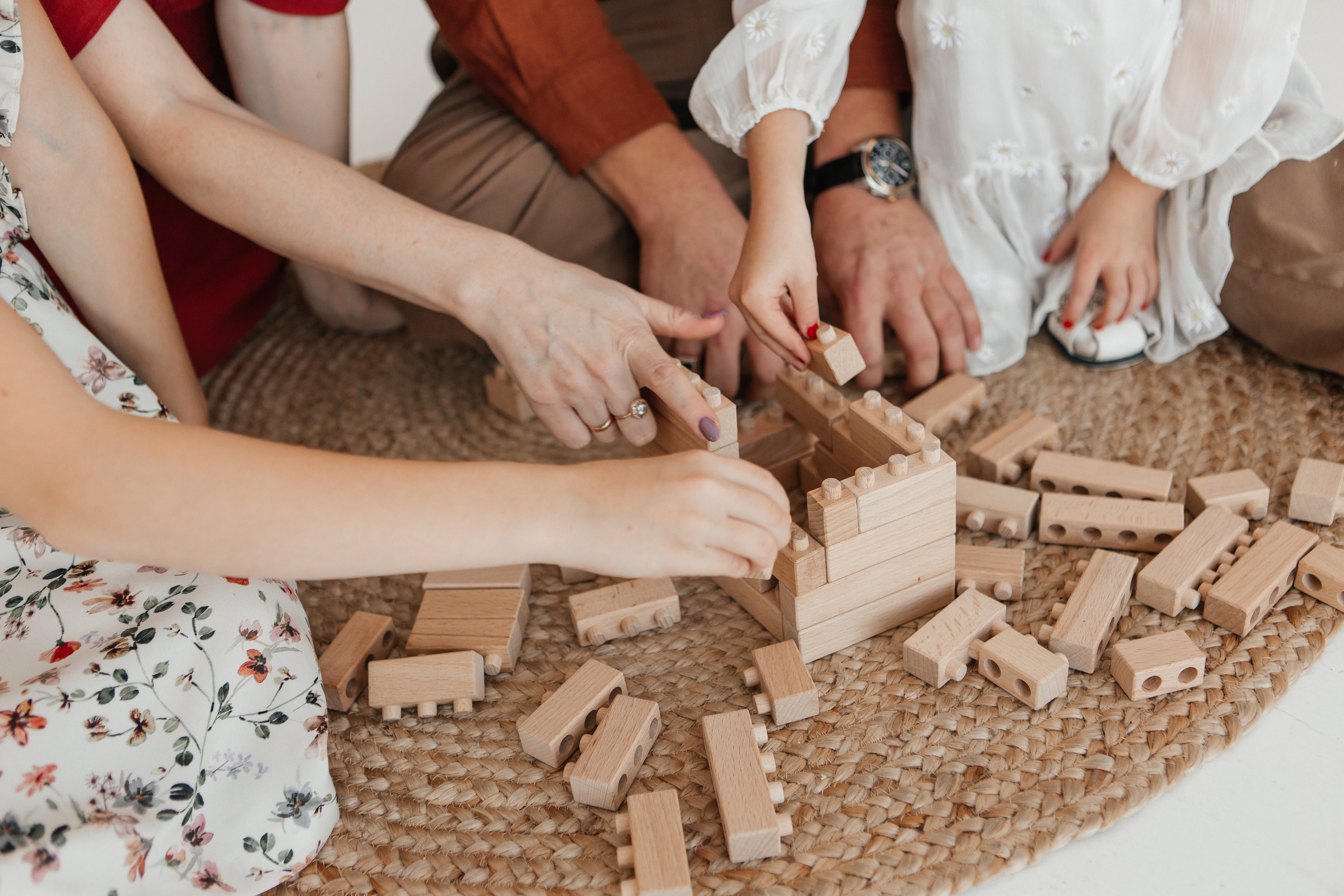 Семейная фотосессия в студии. Дарья Белякова. Свадебный, детский и семейный фотограф в городе Бийск