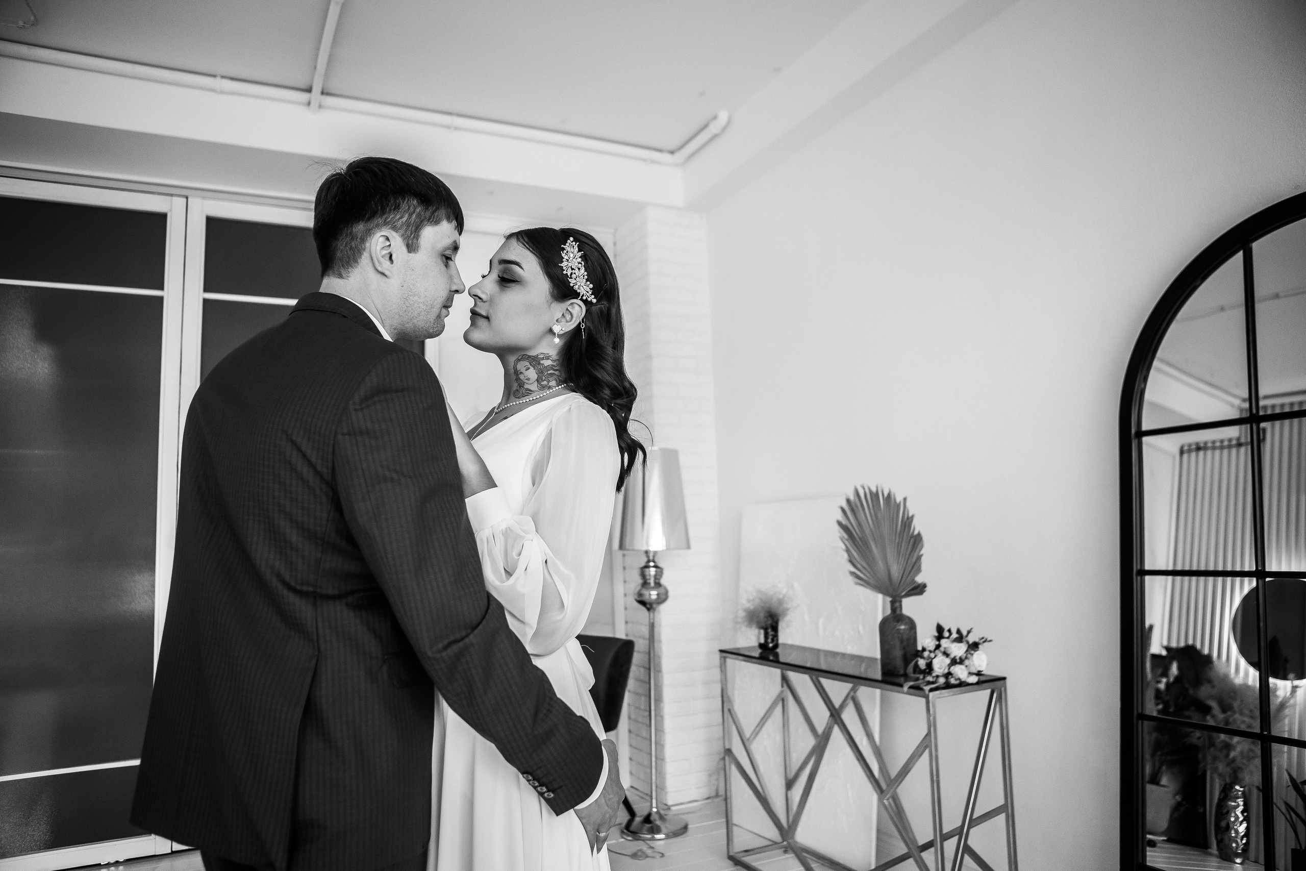 Свадебная фотосессия в студии. Дарья Белякова. Свадебный, детский и семейный фотограф в городе Бийск