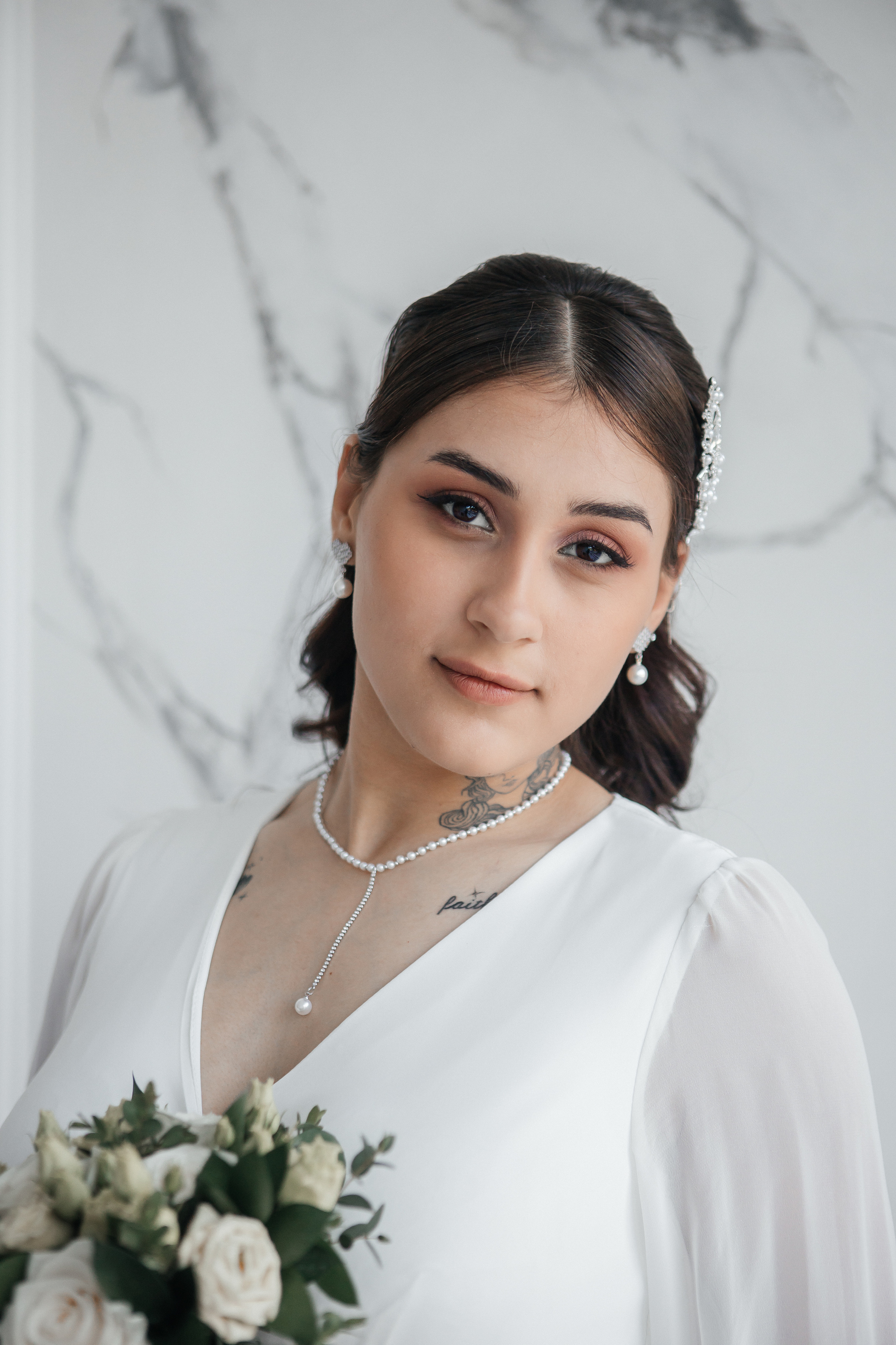 Свадебная фотосессия в студии. Дарья Белякова. Свадебный, детский и семейный фотограф в городе Бийск