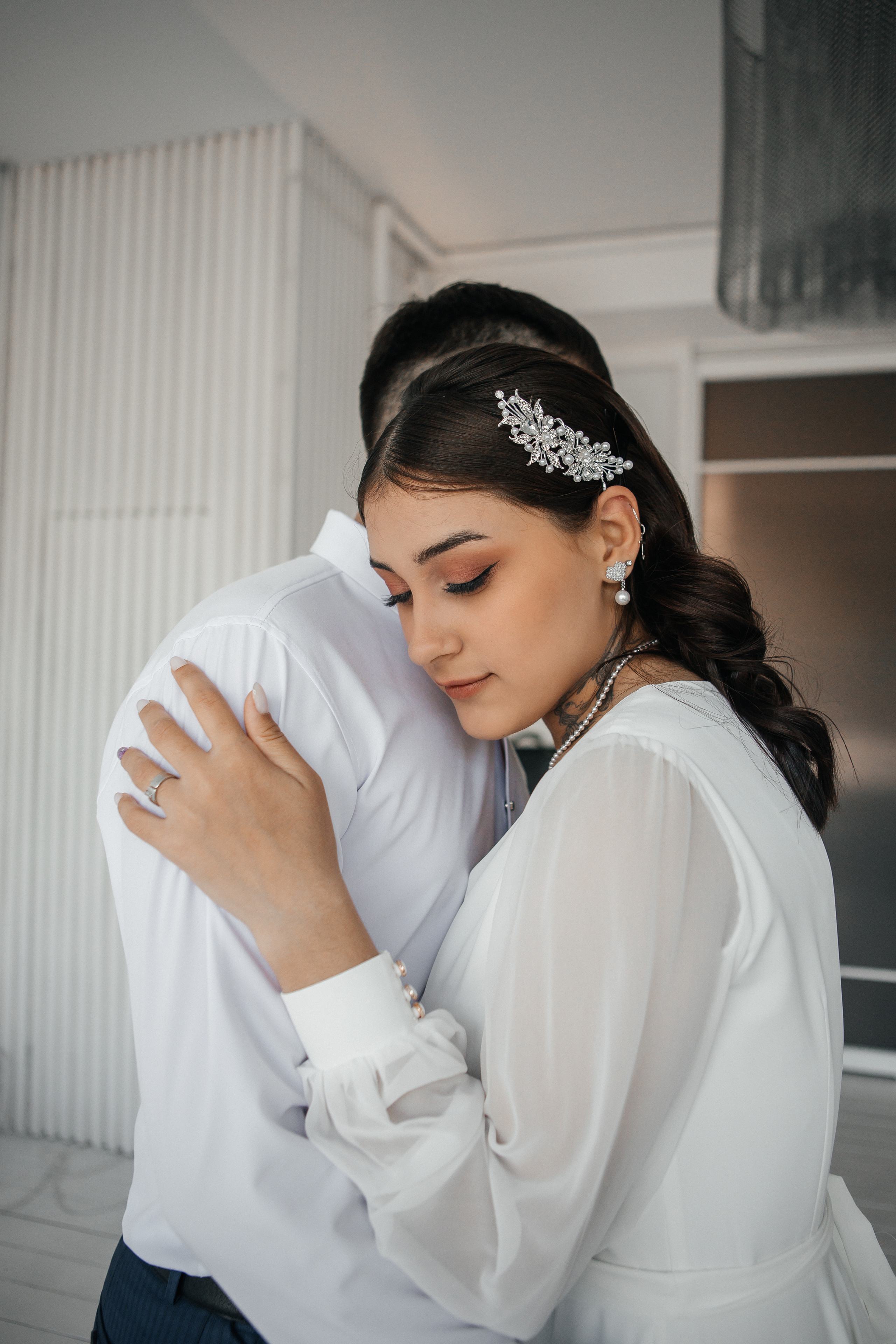 Свадебная фотосессия в студии. Дарья Белякова. Свадебный, детский и семейный фотограф в городе Бийск