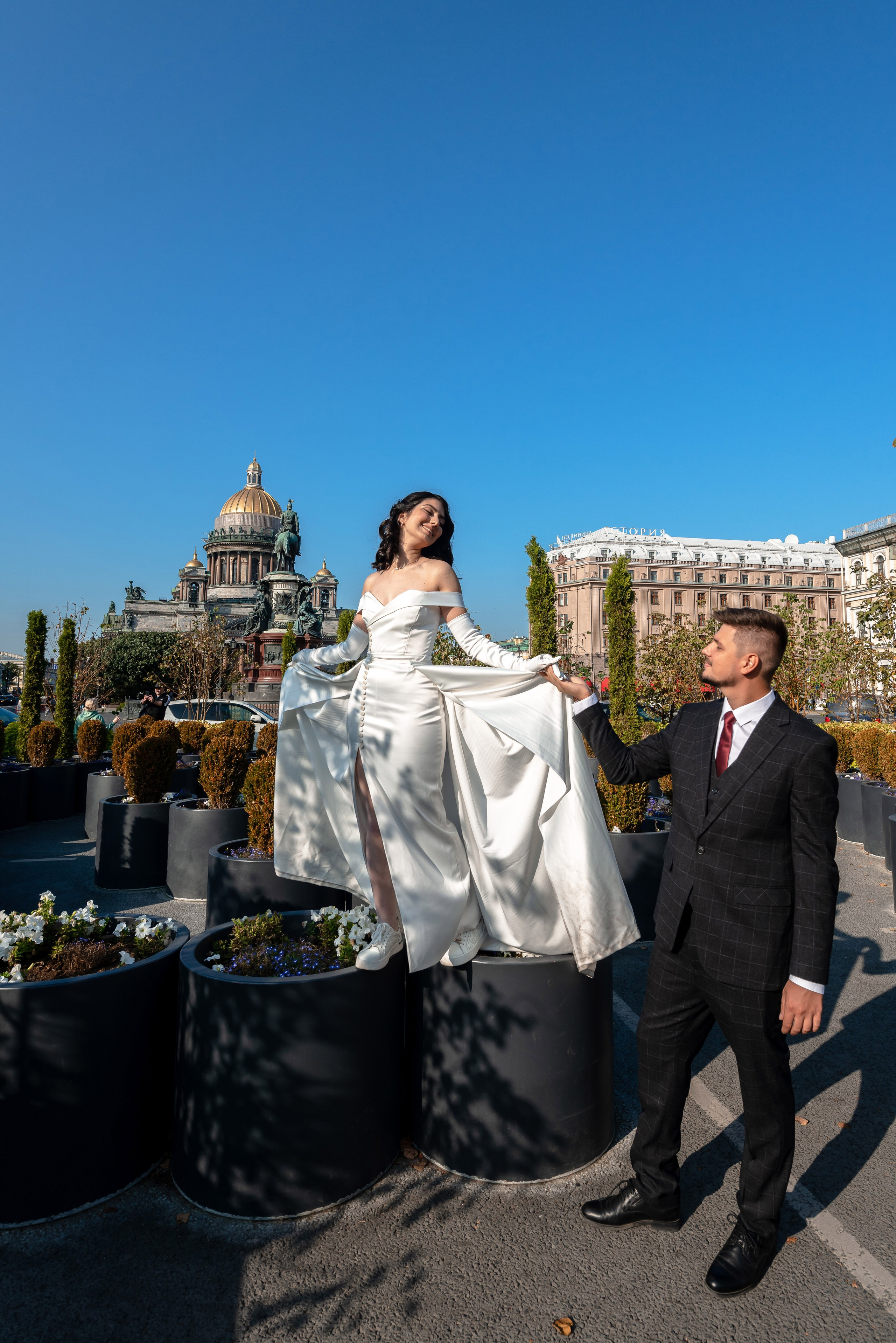 Камерная свадьба в Первом Дворце Бракосочетания №1 на Английской набережной Яны и Евгения. Портретный, семейный и свадебный фотограф в Санкт-Петербурге и в Пушкине Ширяев Денис