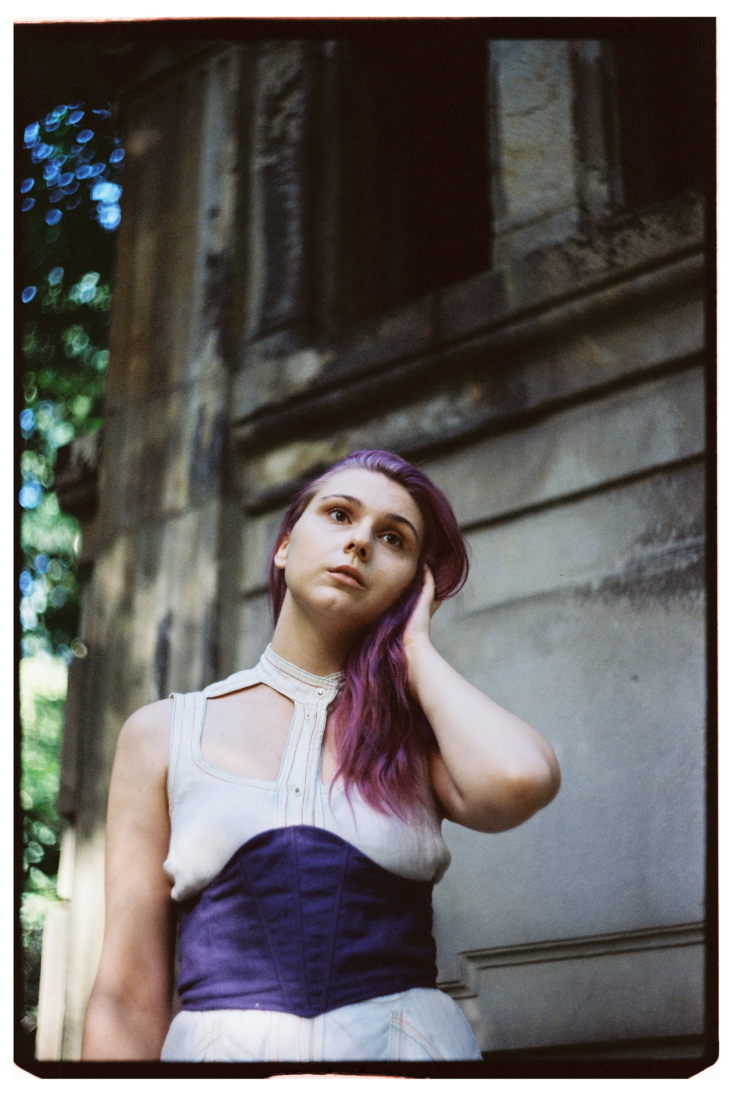 Фотосессия на Лютеранском кладбище на пленку для Кати в Санкт-Петербурге. Светлана Гопанюк. Портретный фотограф. Санкт-Петербург. СПб