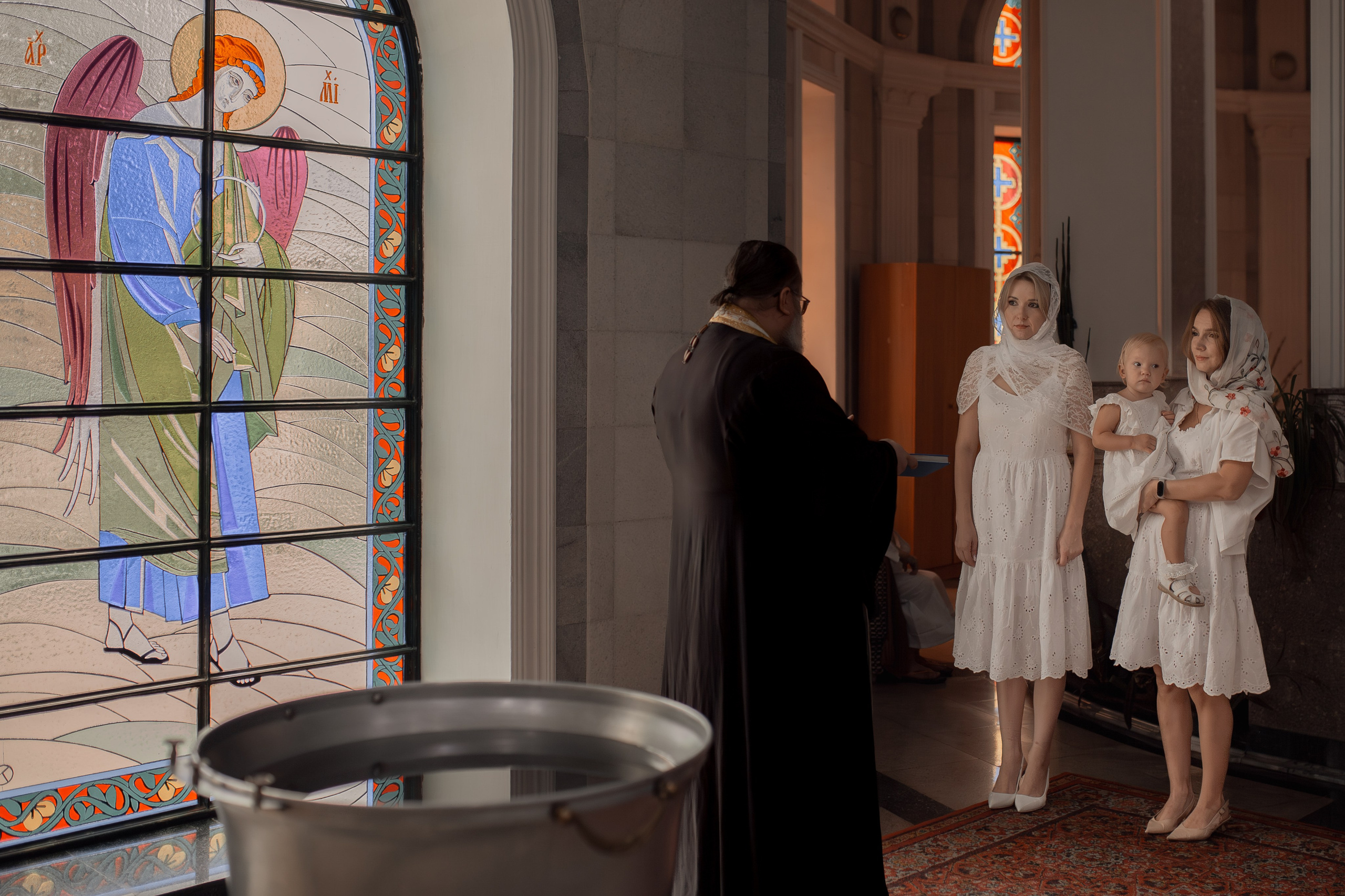 Крещение Алисы и Ксении. Фотограф на Крещение и Венчание в Ташкенте