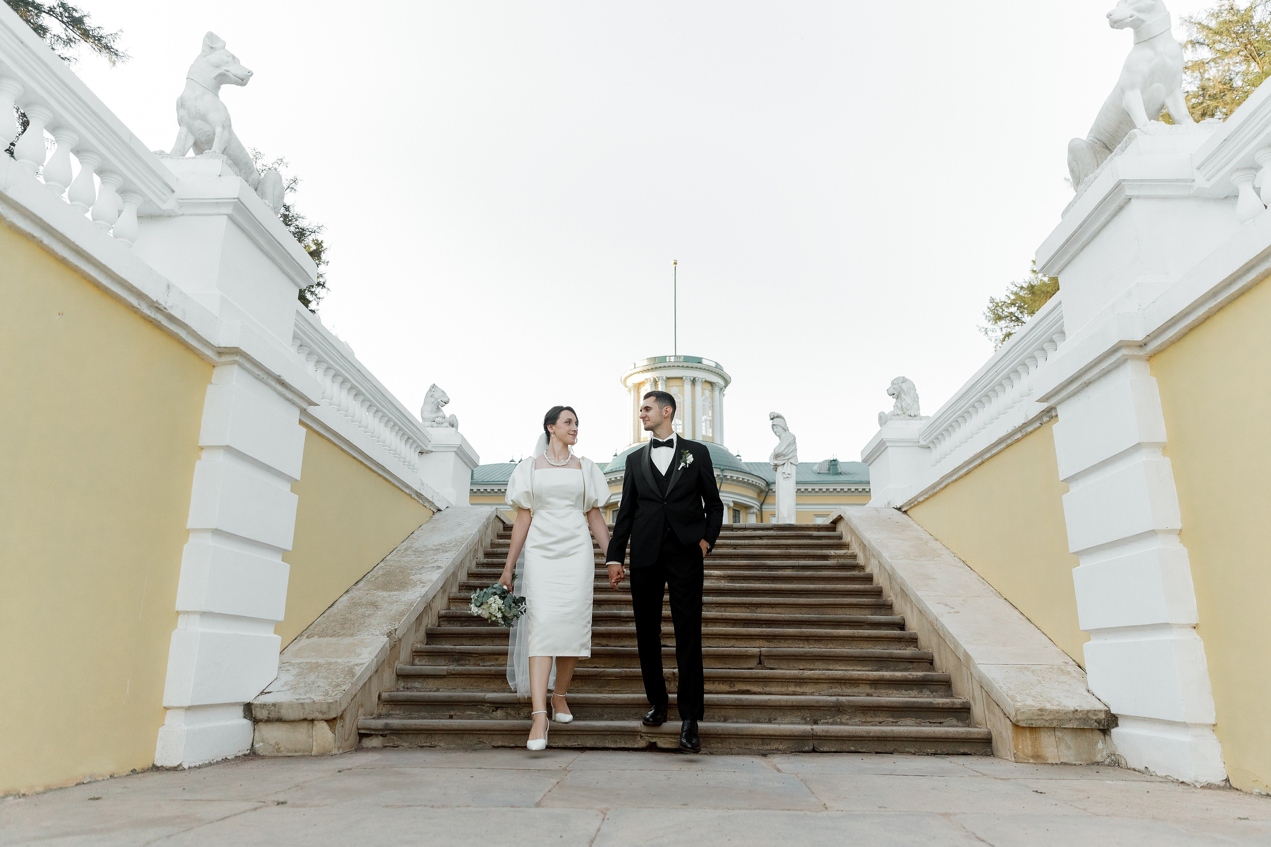 Назар&Настя (загс Зеленоград и прогулка в усадьбе Архангельское). Фотограф в Москве Юлия Хамзина