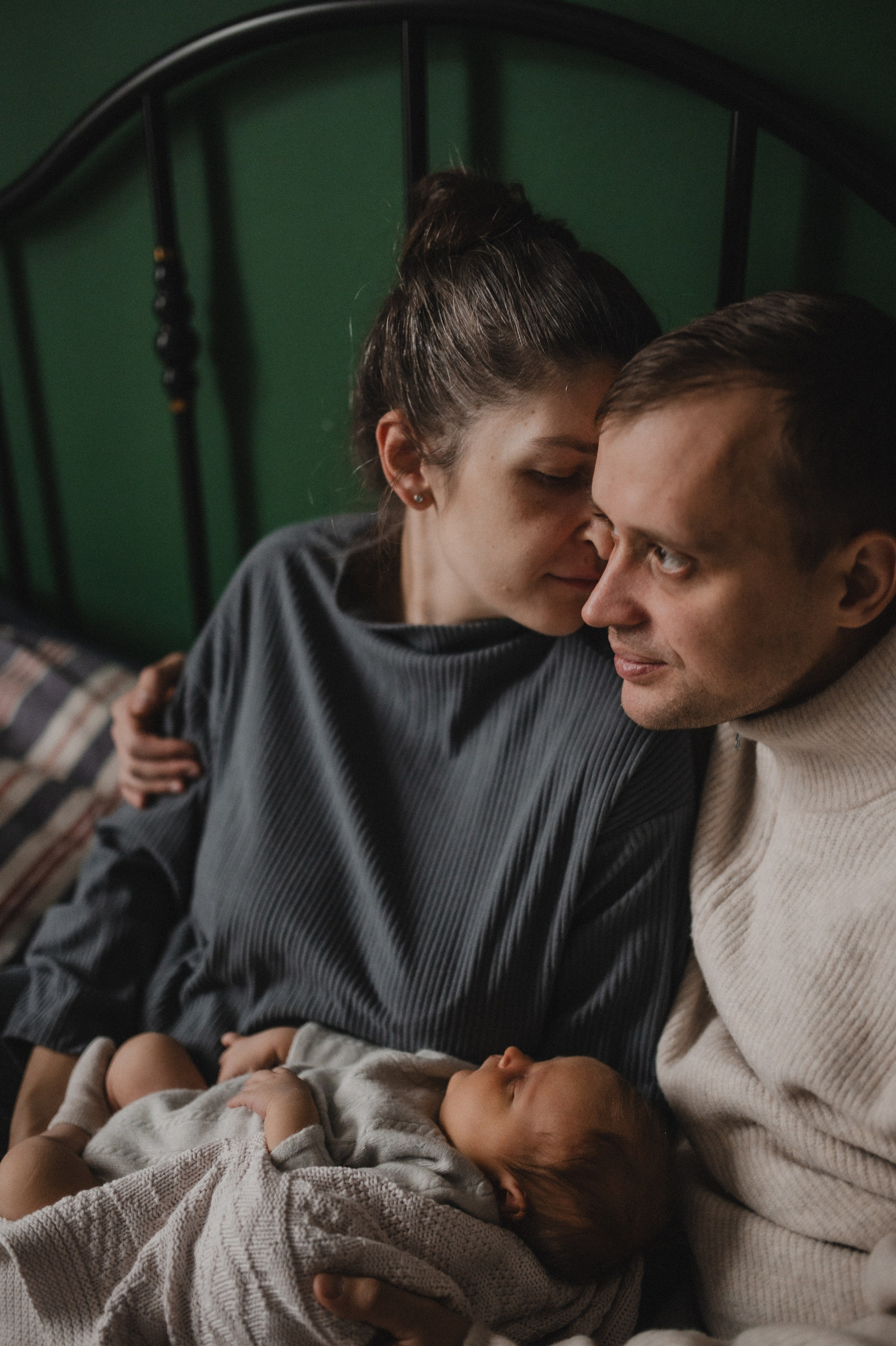 Дима, Нелли, Марк, Нина и Кира дома. Семейный и свадебный lifestyle-фотограф в Москве Мария Петрова