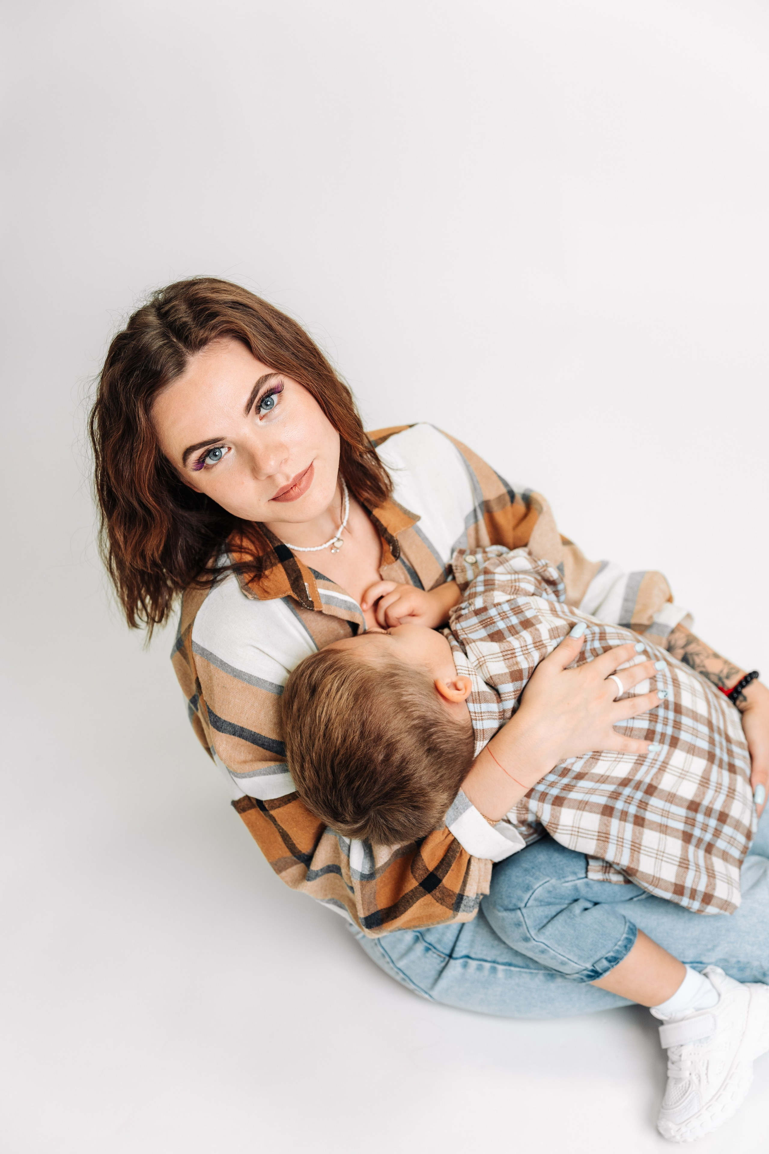 София и сын Теодор. Репортажный фотограф Красноярск