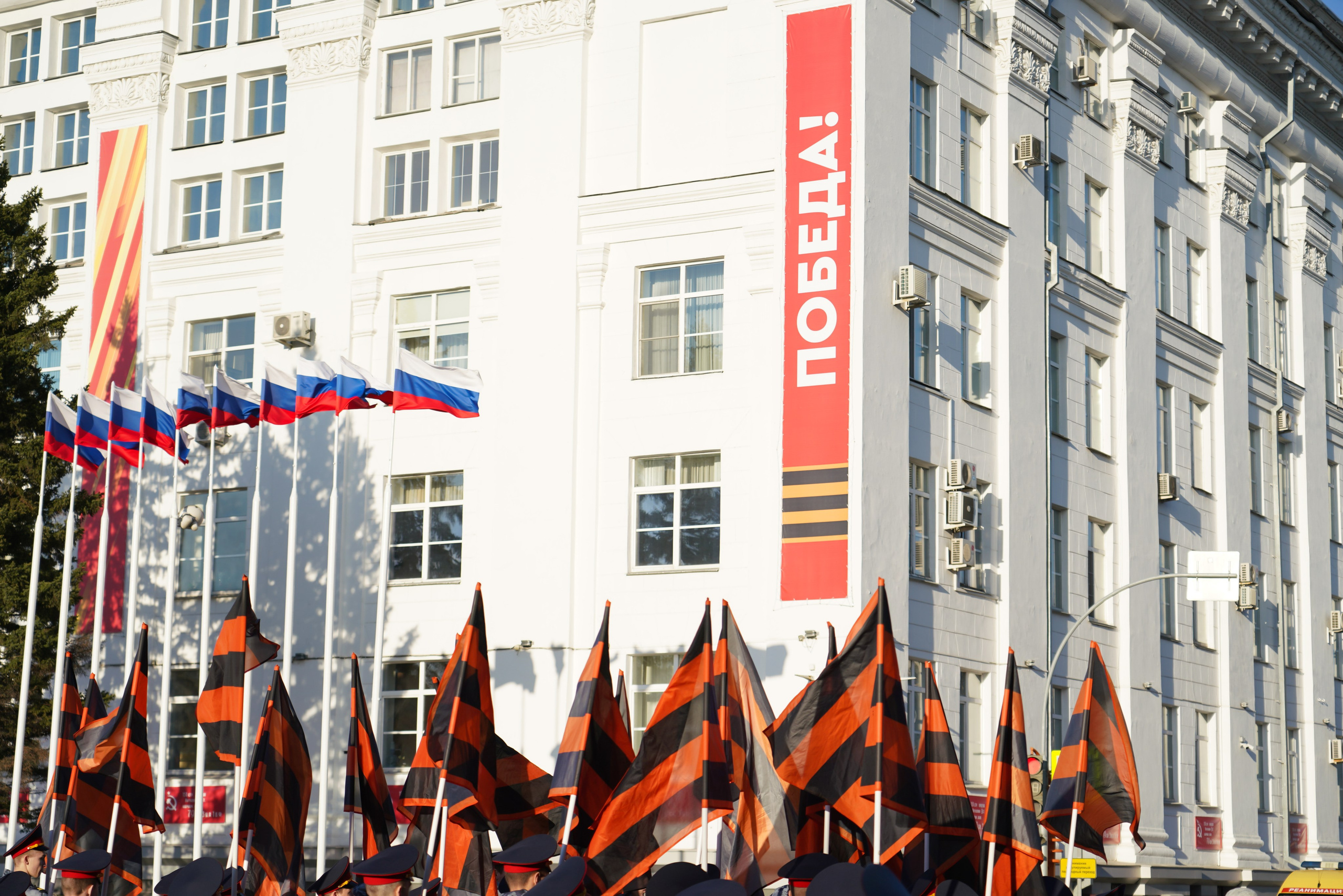 Парад Победы. Фотограф Кемерово