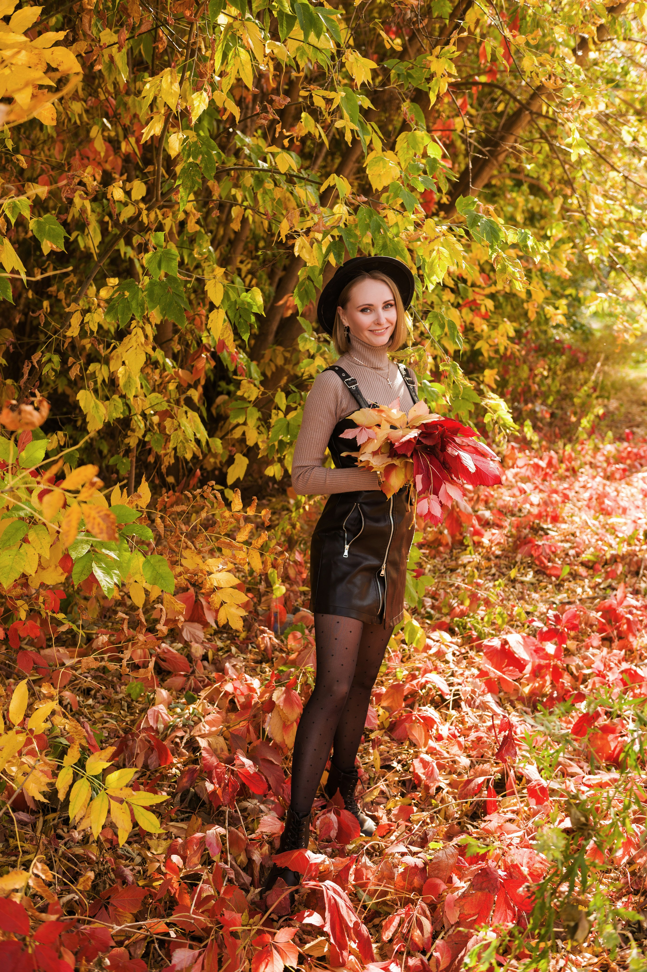 Прогулка с лисой. Фотограф Кристина Гришина Рязань