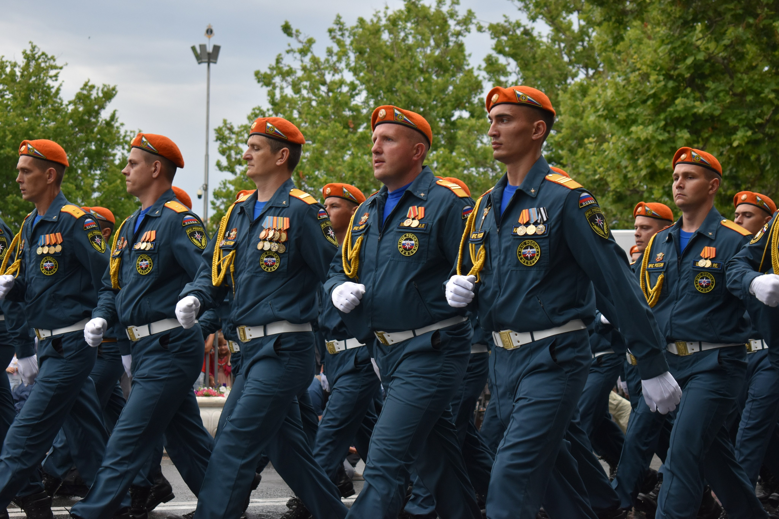 Парад Победы. Фотограф-ретушер в Крыму Юля Лобурец