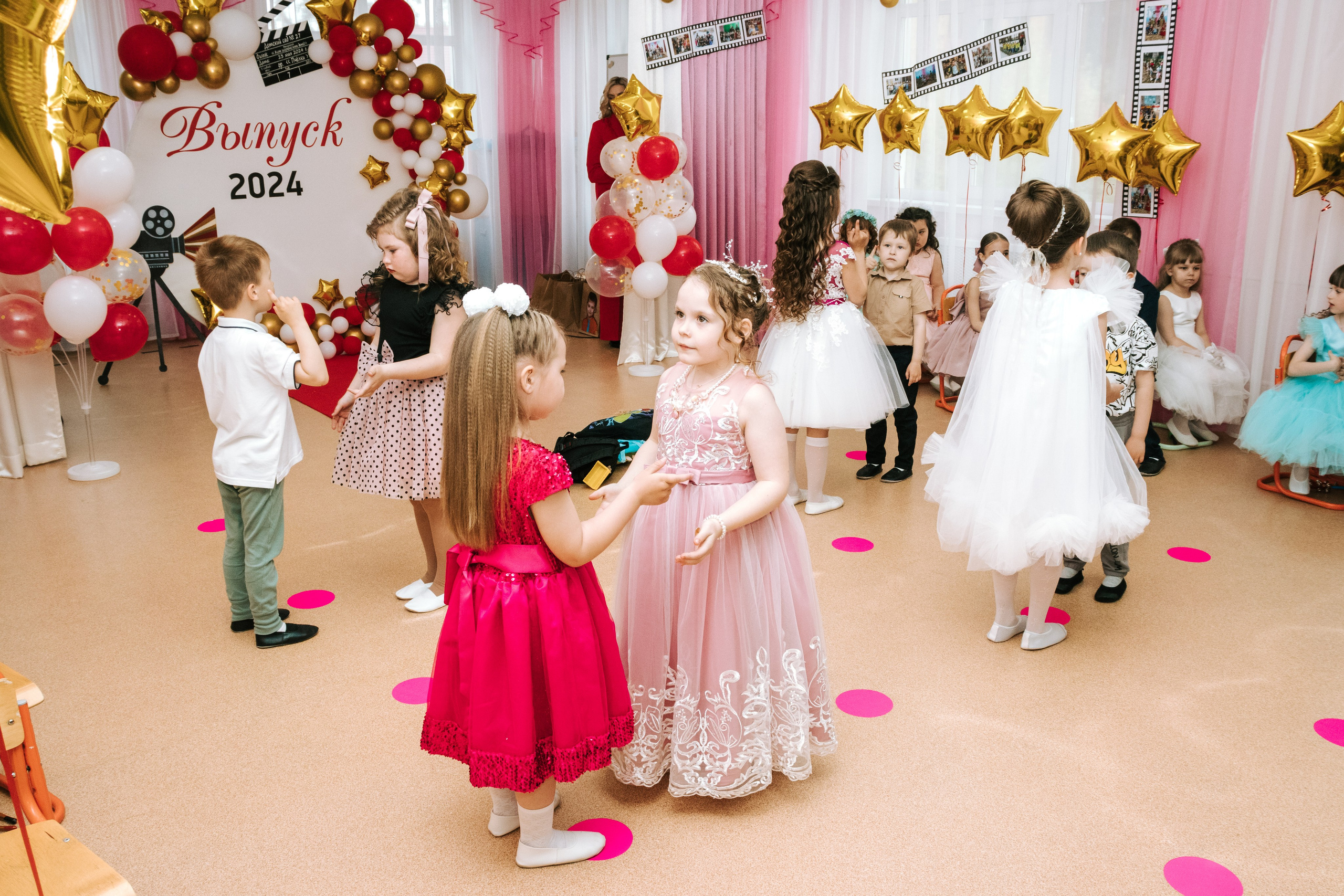 Фотосессия выпускного детского сада в городе Томск и Тимирязевское