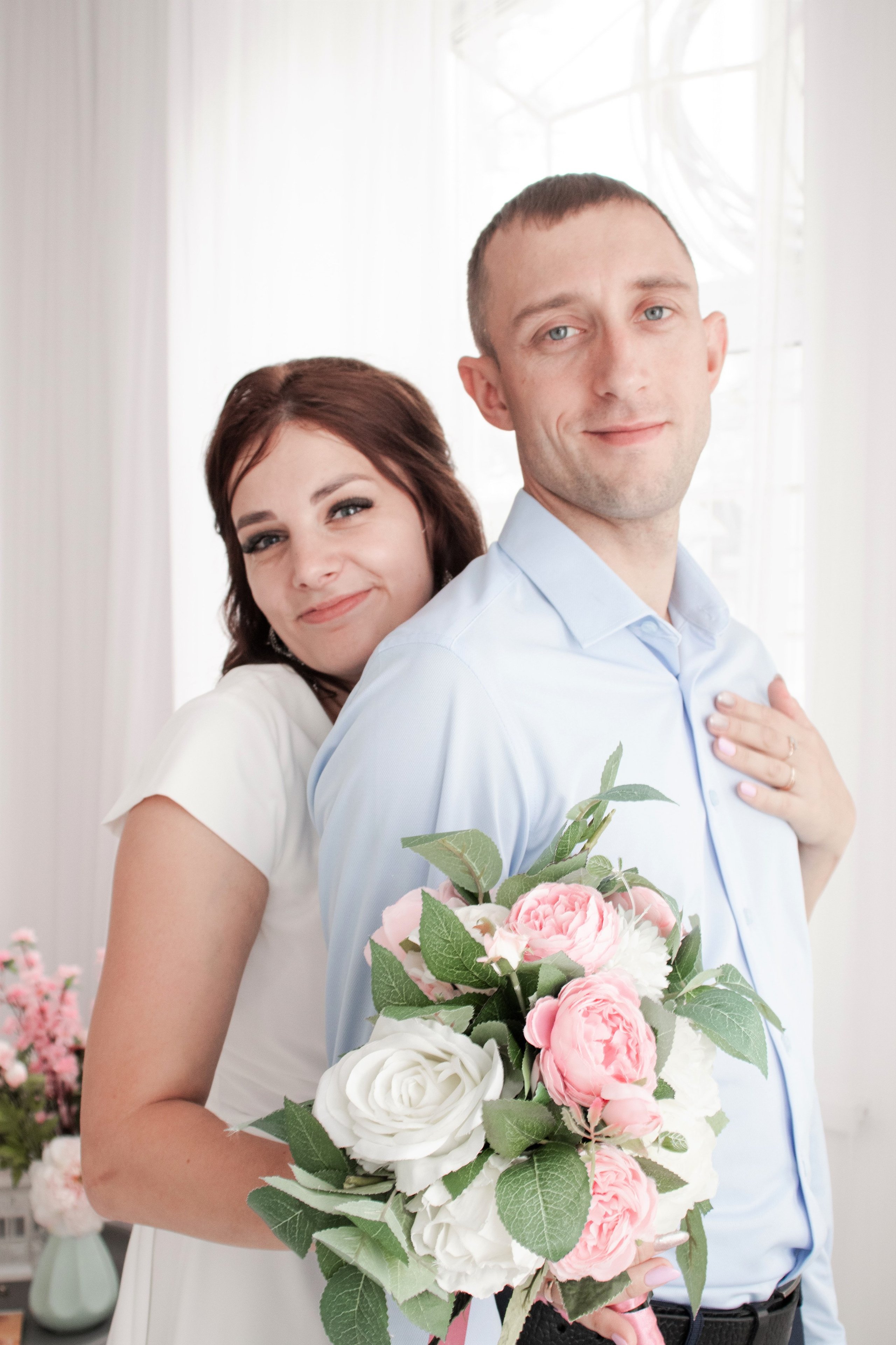 Свадебная фотосессия невесты в городе Томск