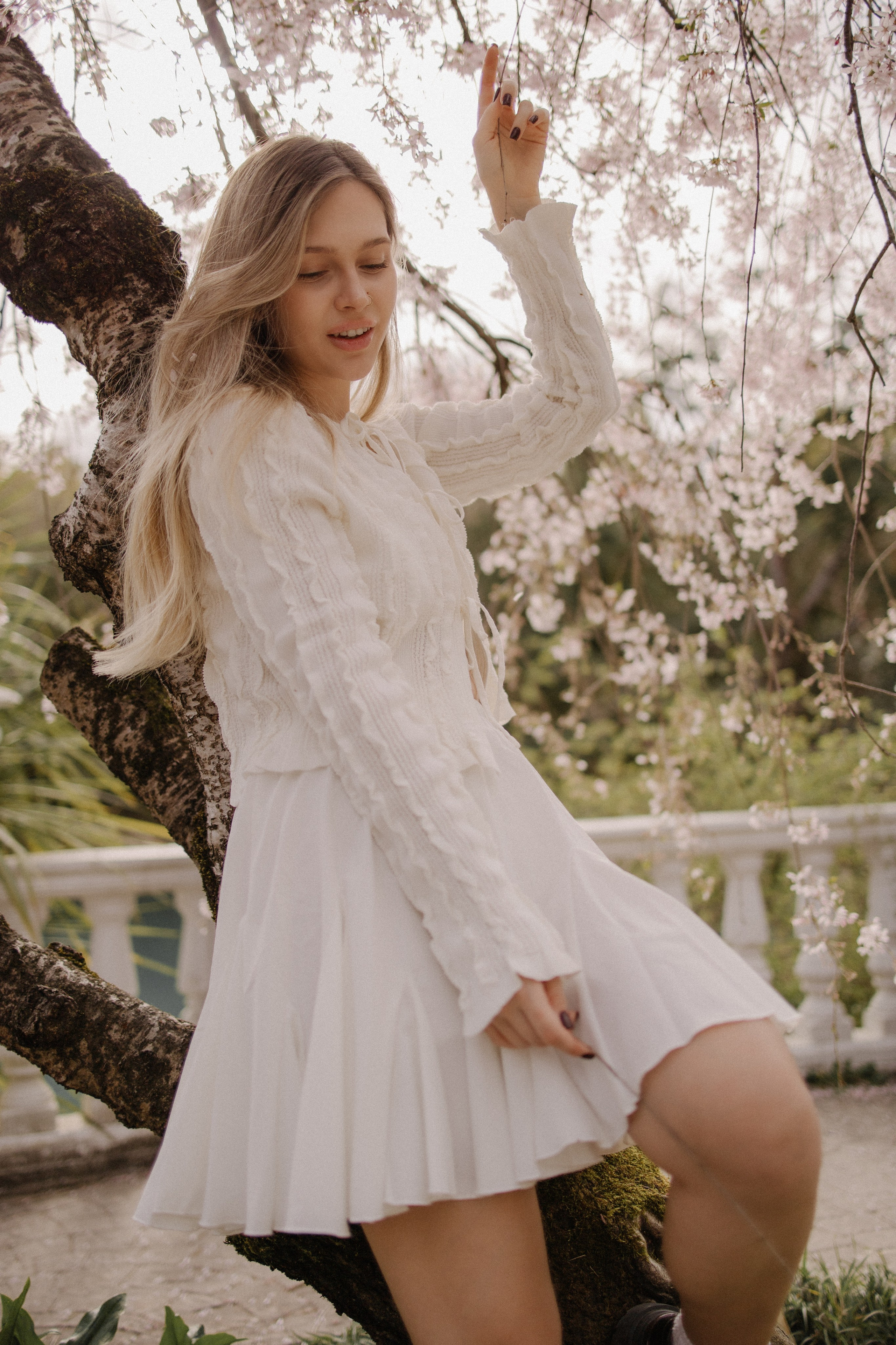 Света в сакуре. Фотограф Сочи Адлер Сириус Красная поляна Олеся Минив