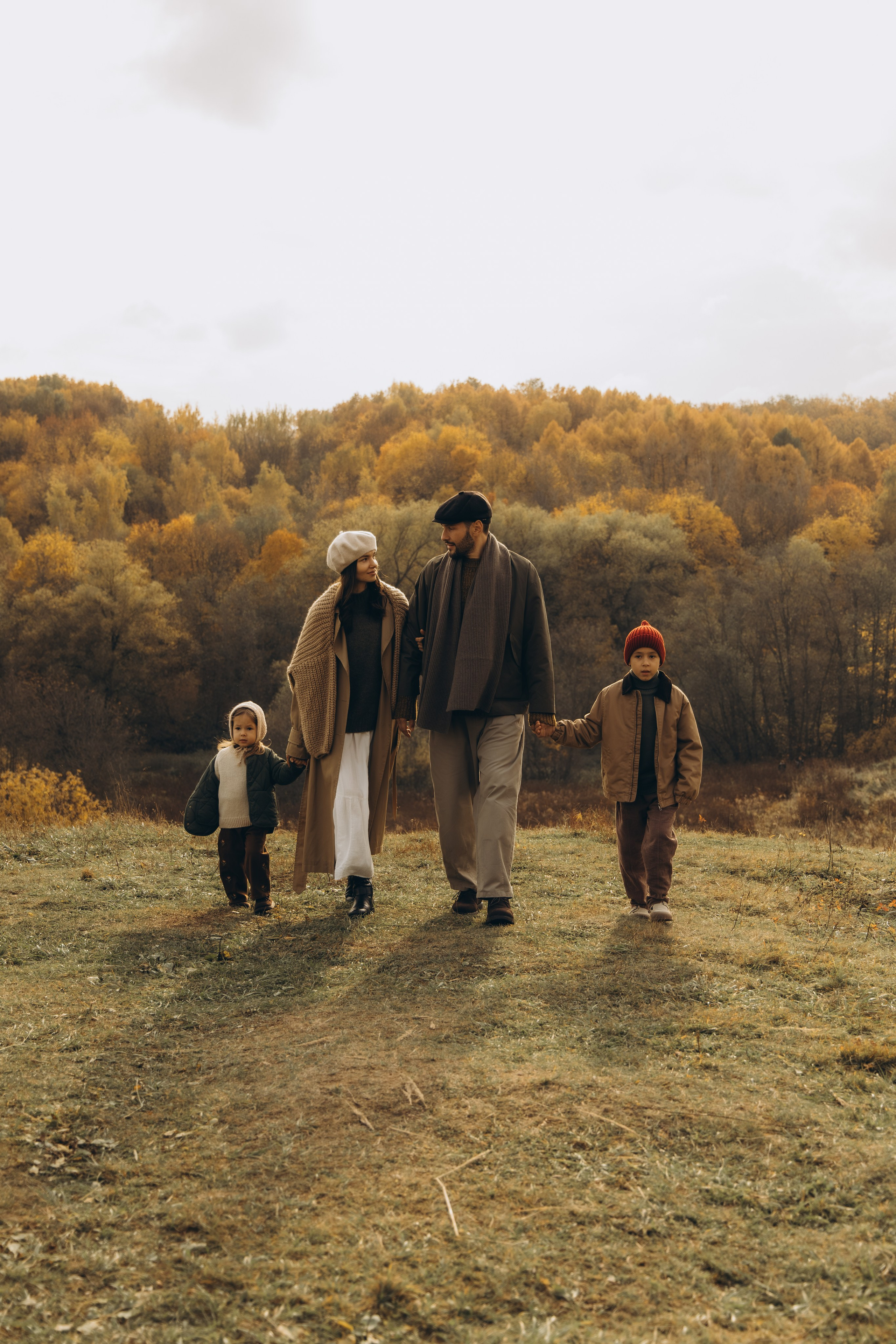 Теплая осенняя история. Семейный фотограф в Москве Лоншакова Кристина