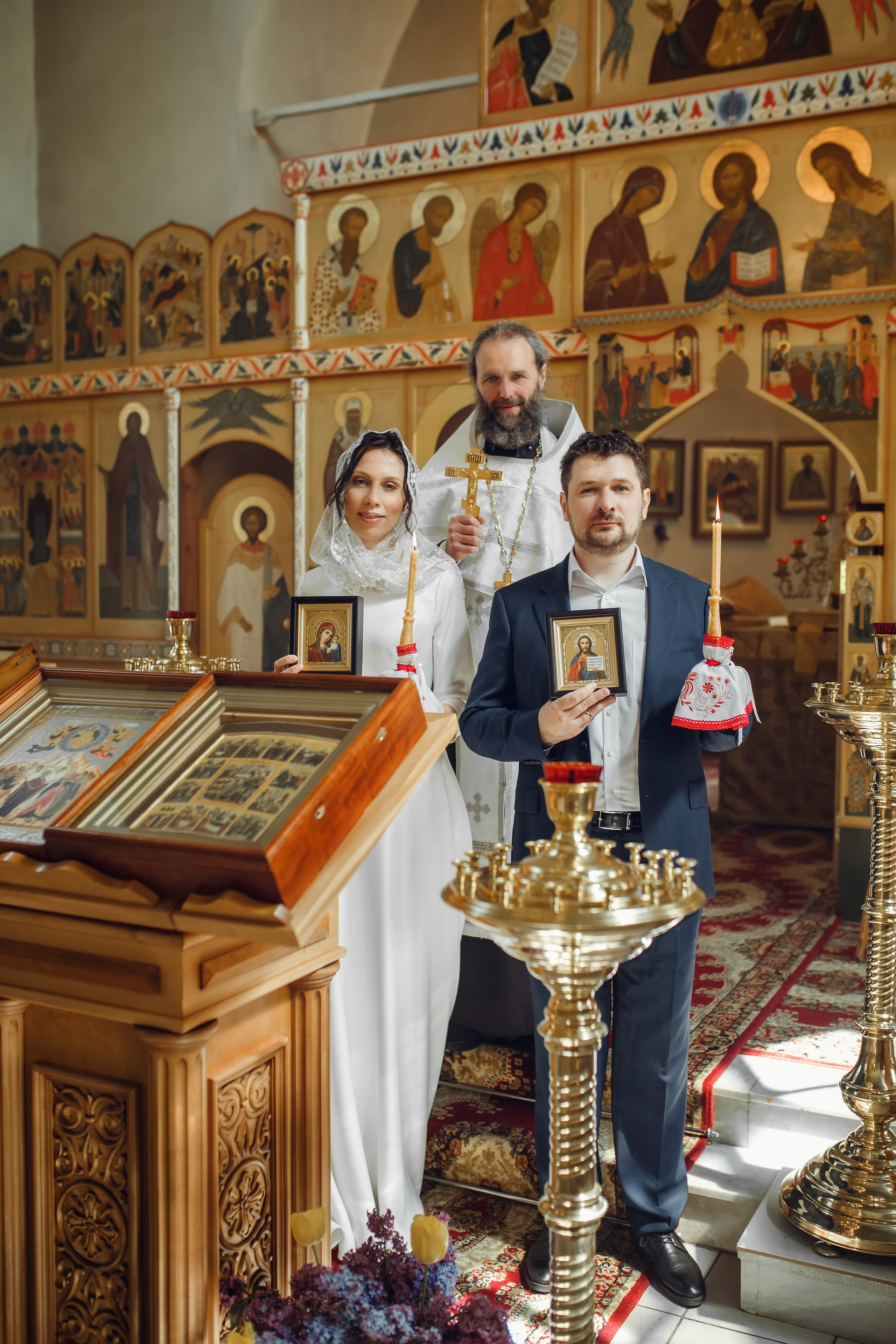 Венчание Игоря и Анны. Фотограф на Крещение, семейный фотограф в Москве