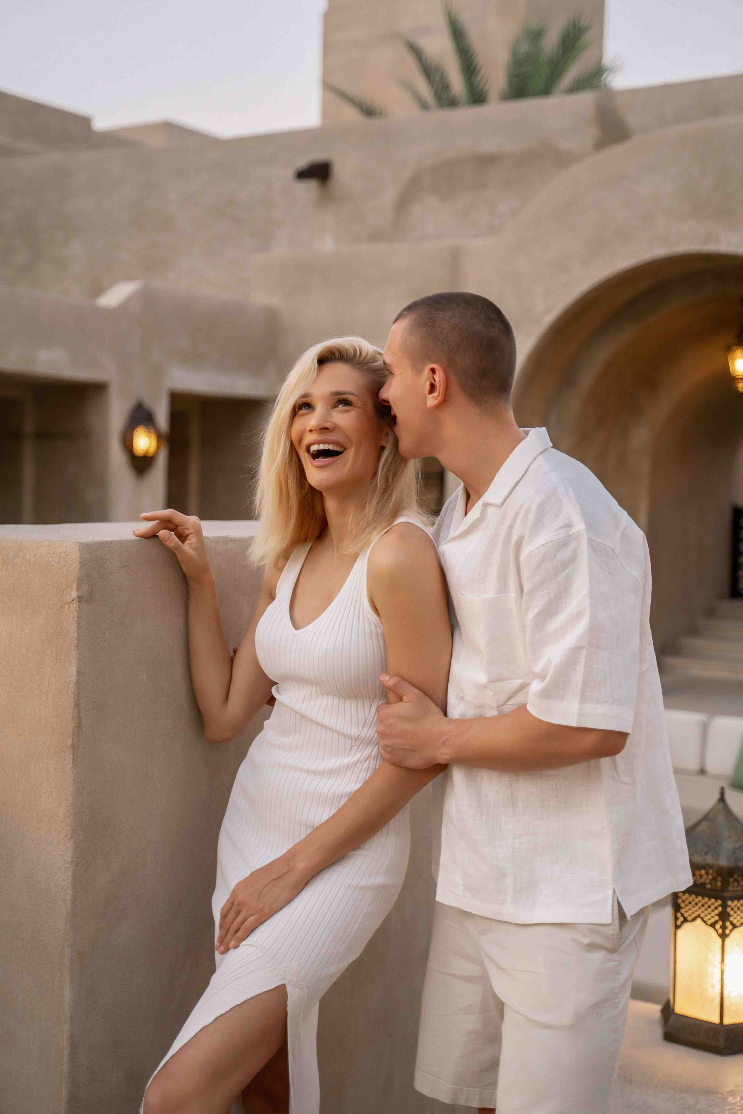 Предложение после заката | Елена и Никита. Фотограф и видеограф в Москве и Абу Даби Мария Кулагина