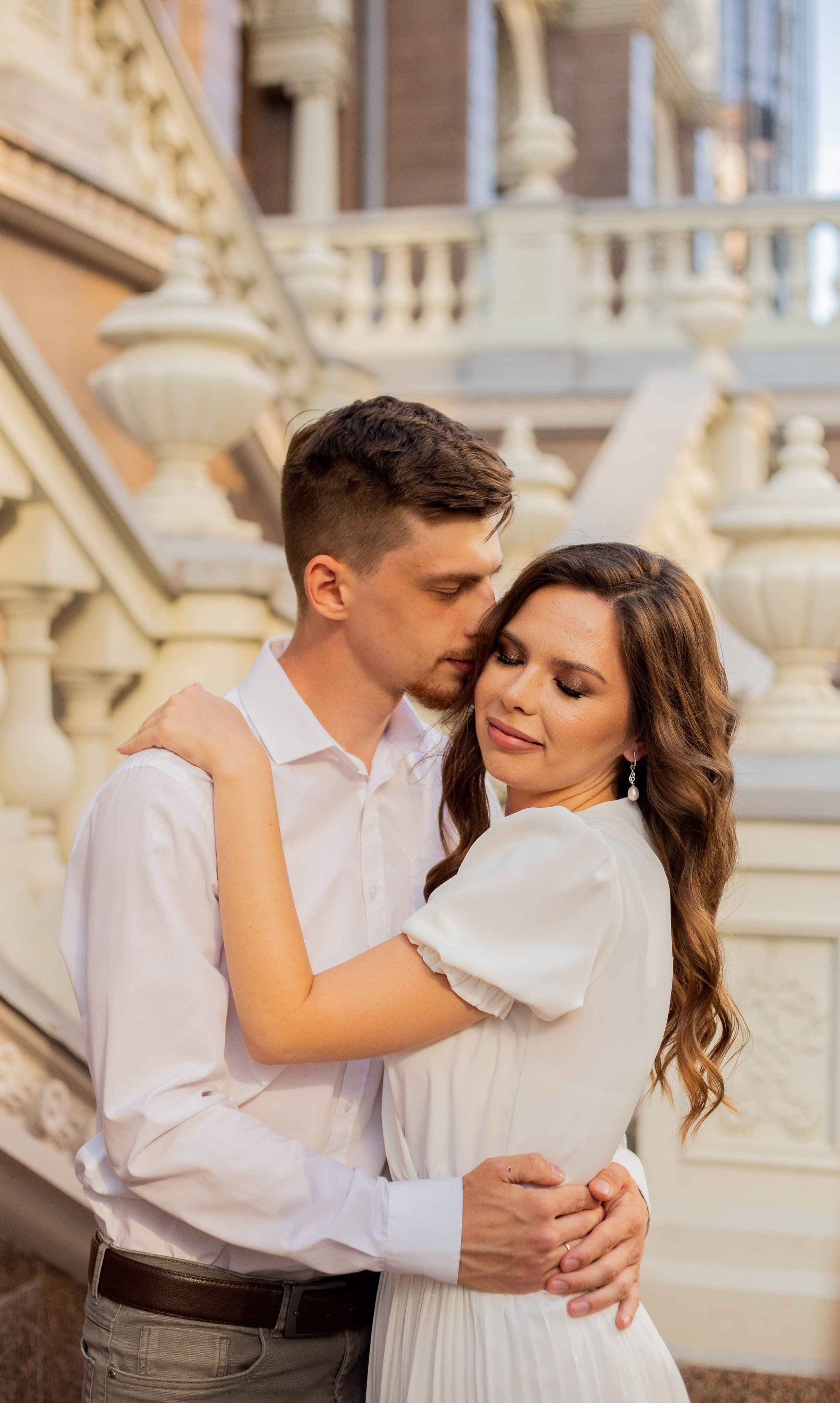 Свадебная прогулка Алины и Вадима. Портретный фотограф в Казани Алёна Евсеева