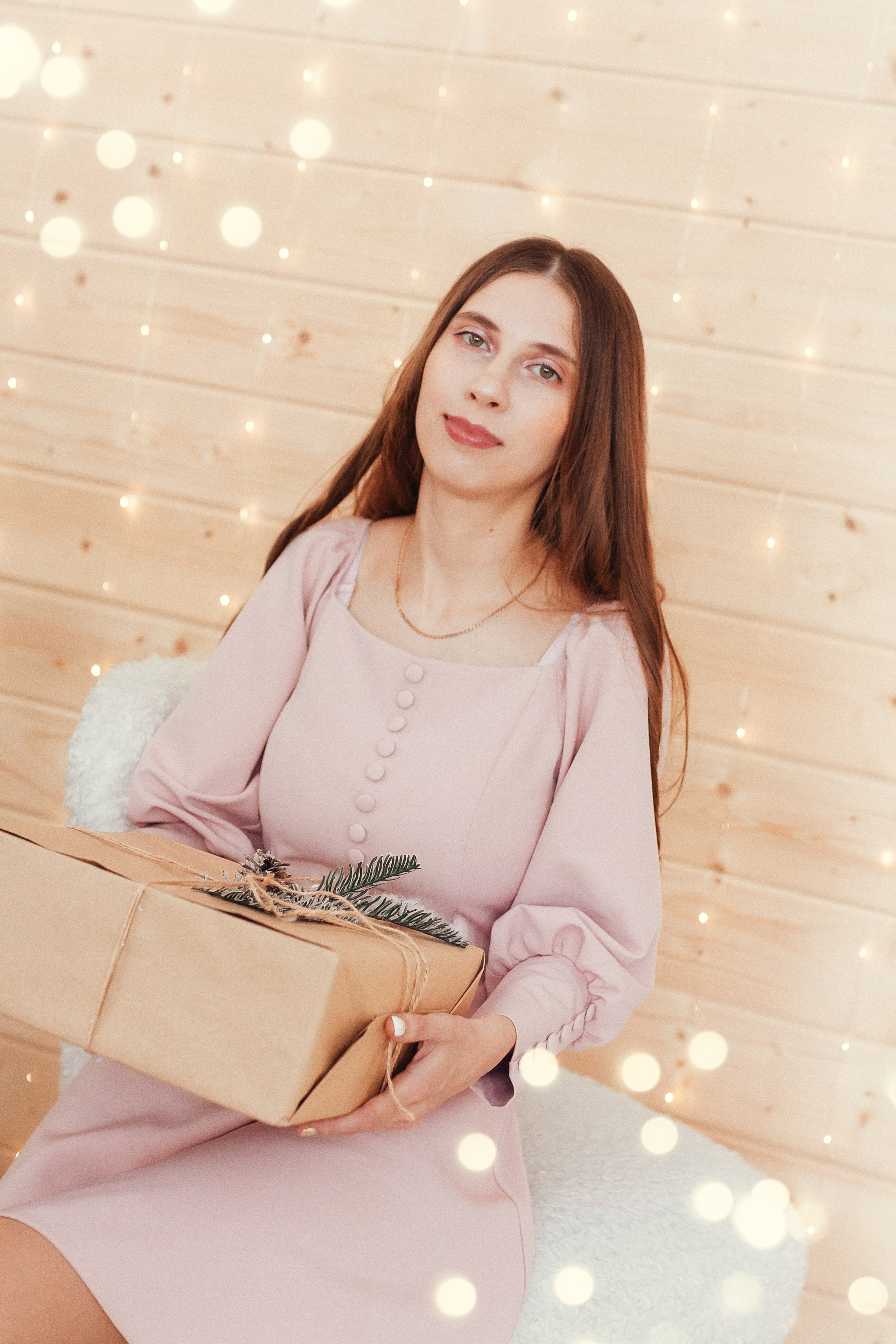 Зиля с семьей. Новогодняя фотосессия в студии. Профессиональный фотограф, Москва |Видное Елена Елизарова