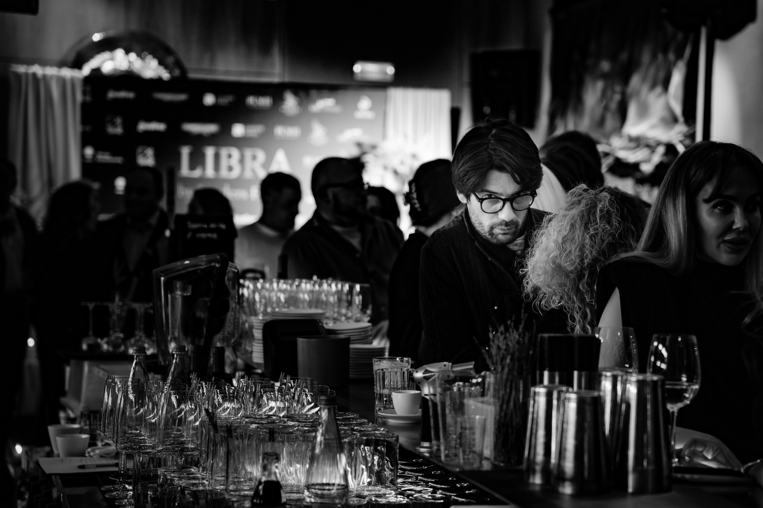 Литературный вечер «Libra». Репортажный фотограф в Москве Саша Дружинина