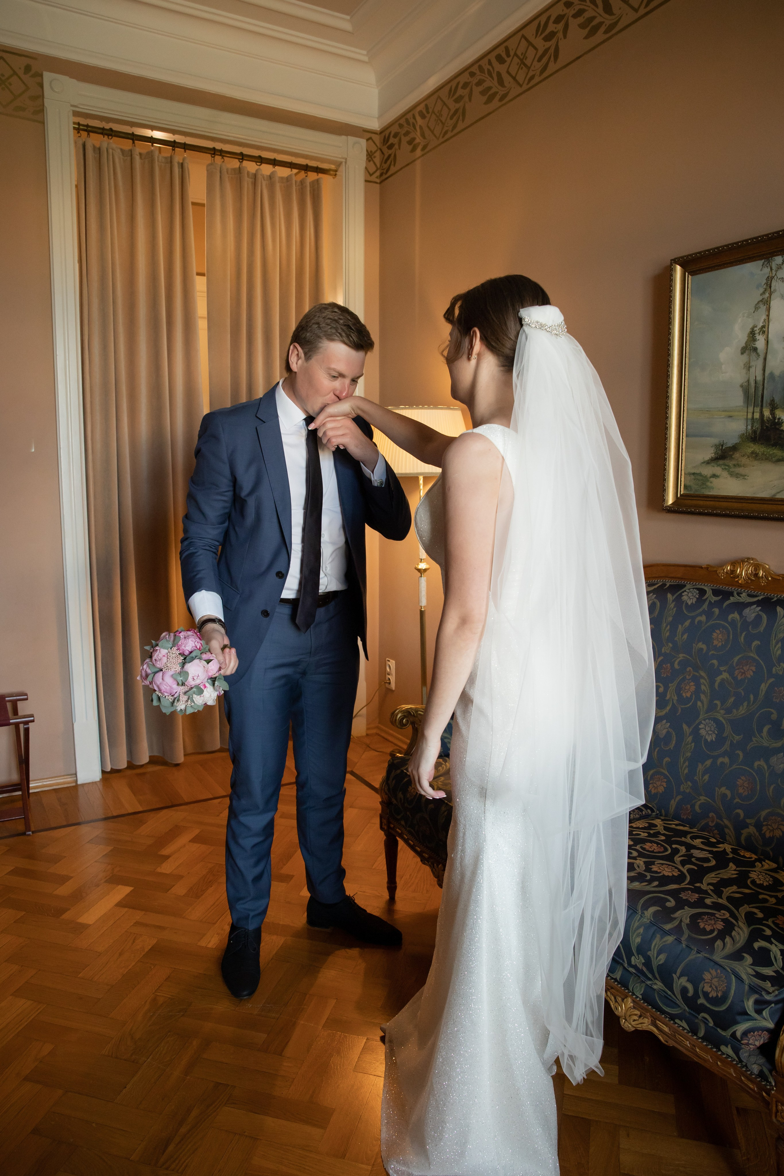 Татьяна и Антон, отель «Националь». Свадебный и репортажный фотограф (Москва, Королев и другие)