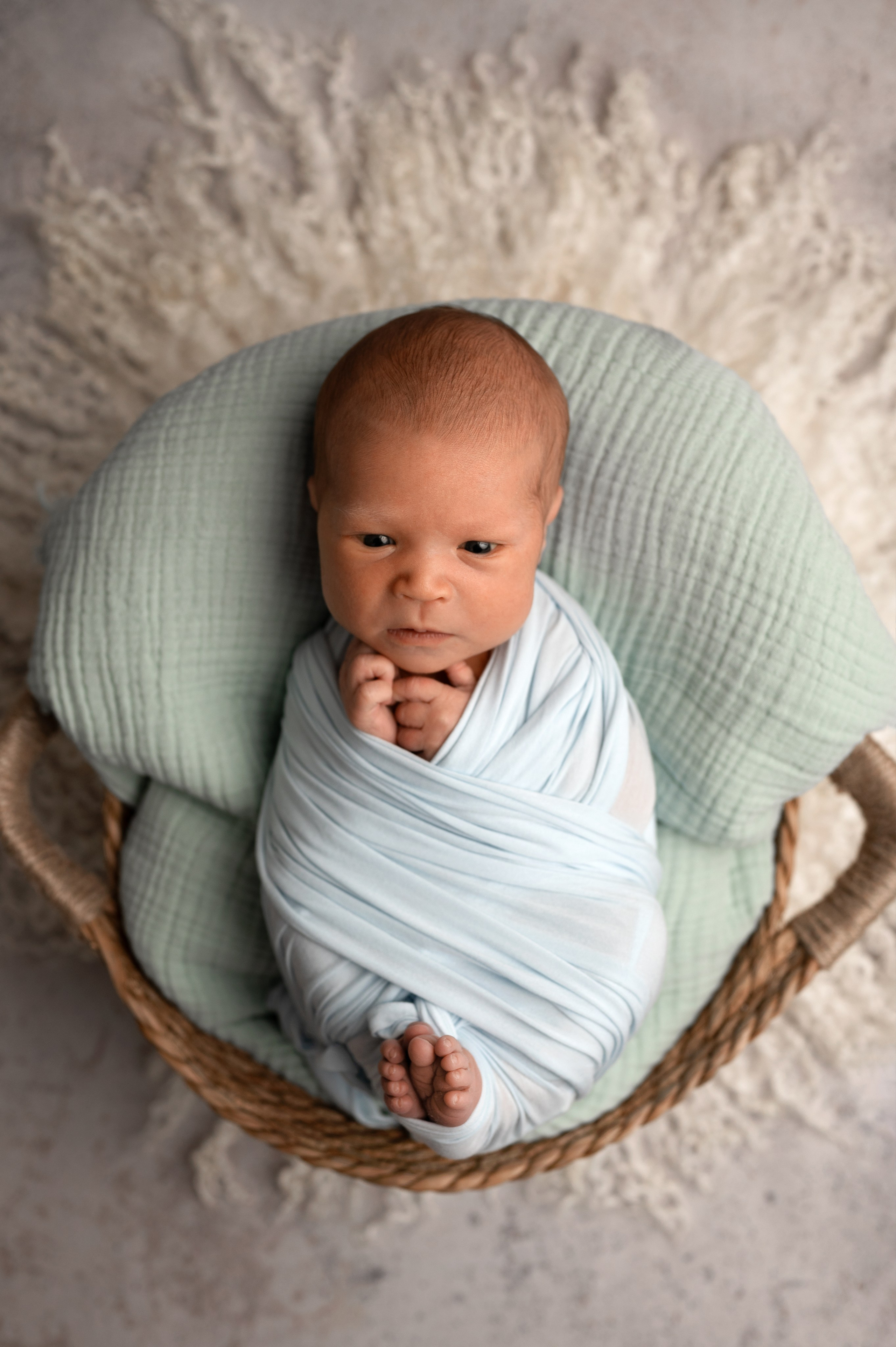 Максим 8 дней. Фотограф новорождённых Ольга Ушакова Москва