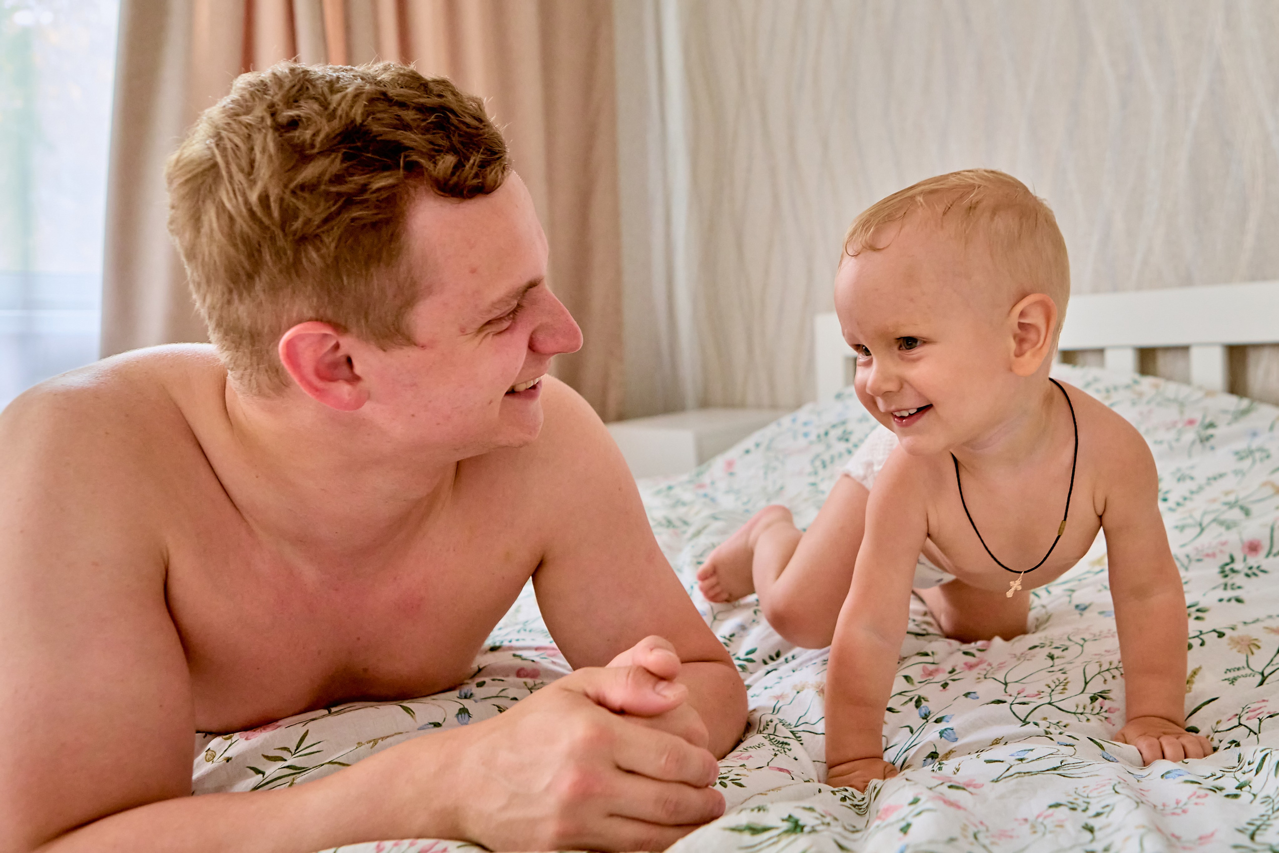 Фотосессия с папой дома Дзержинск