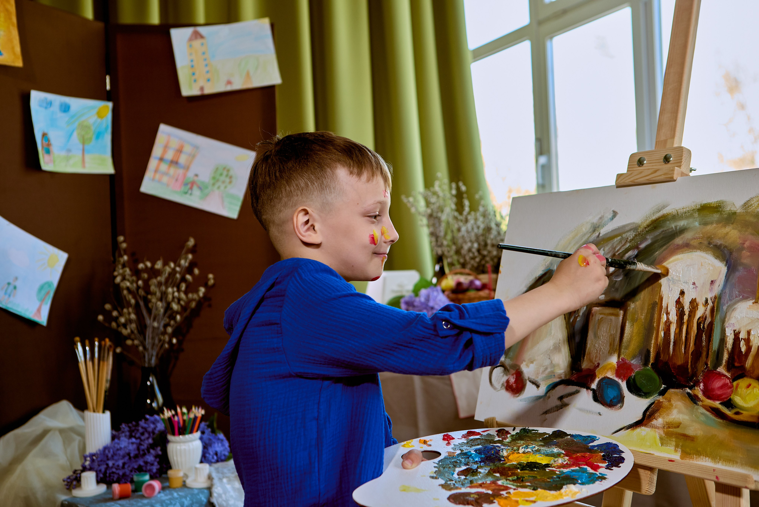 Творческая фотосессия художники