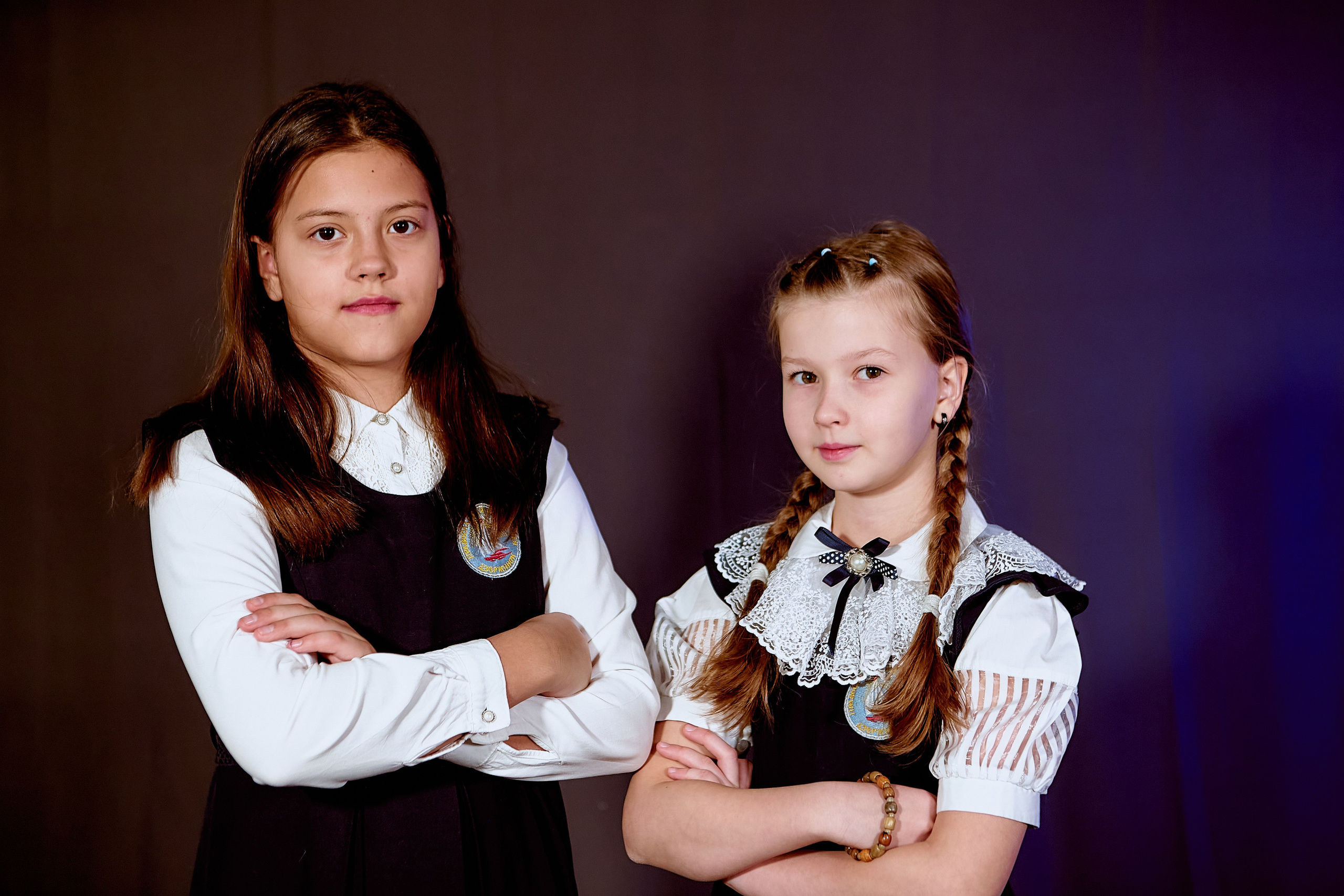 Школьный портрет. Фотограф Николай Голованов