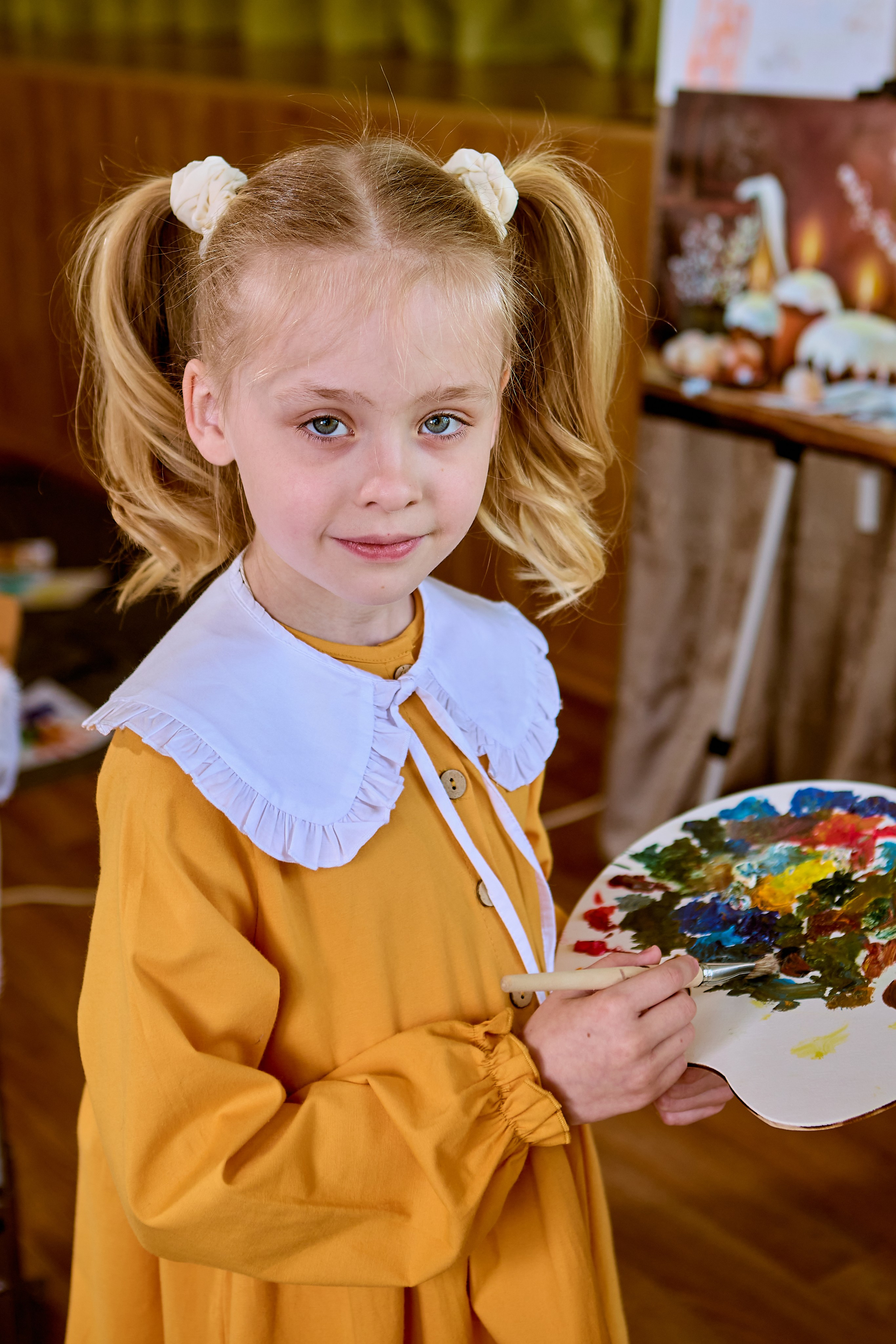 Дети и художники фото Николая Голованова